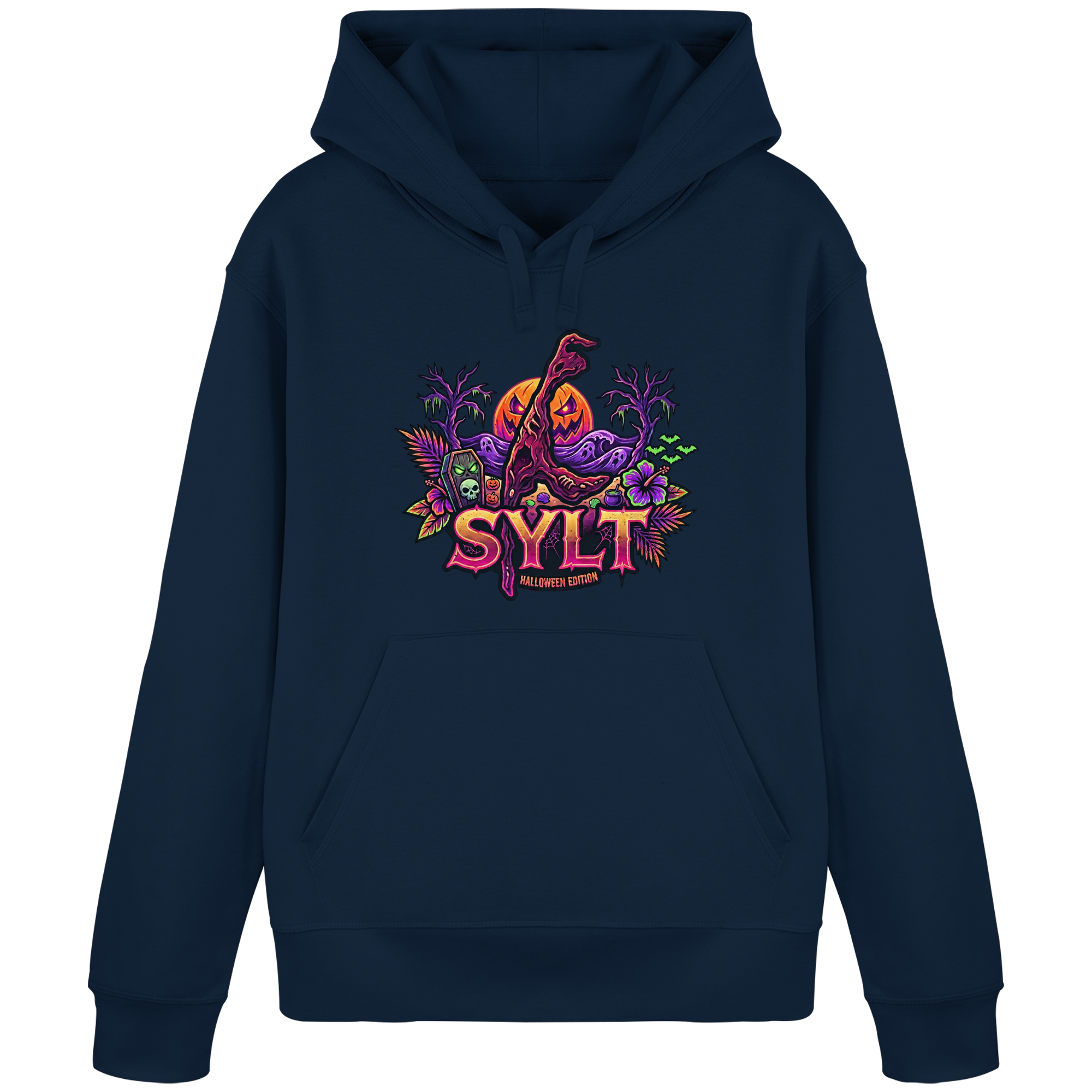 🎃 SYLT HALLOWEEN EDITION – PREMIUM HOODIE (Brustprint)
