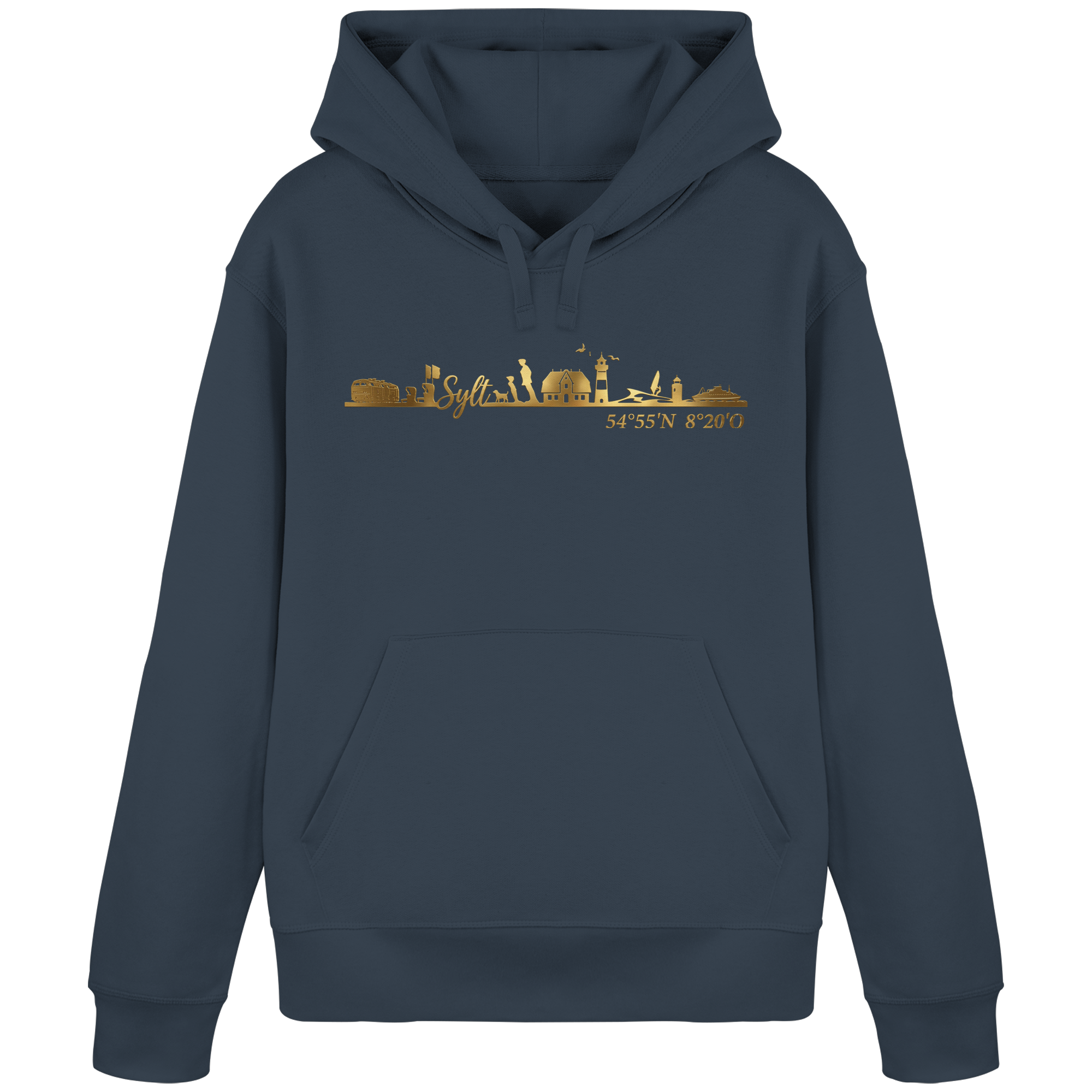 Skyline III - Premium Hoodie GoldArt