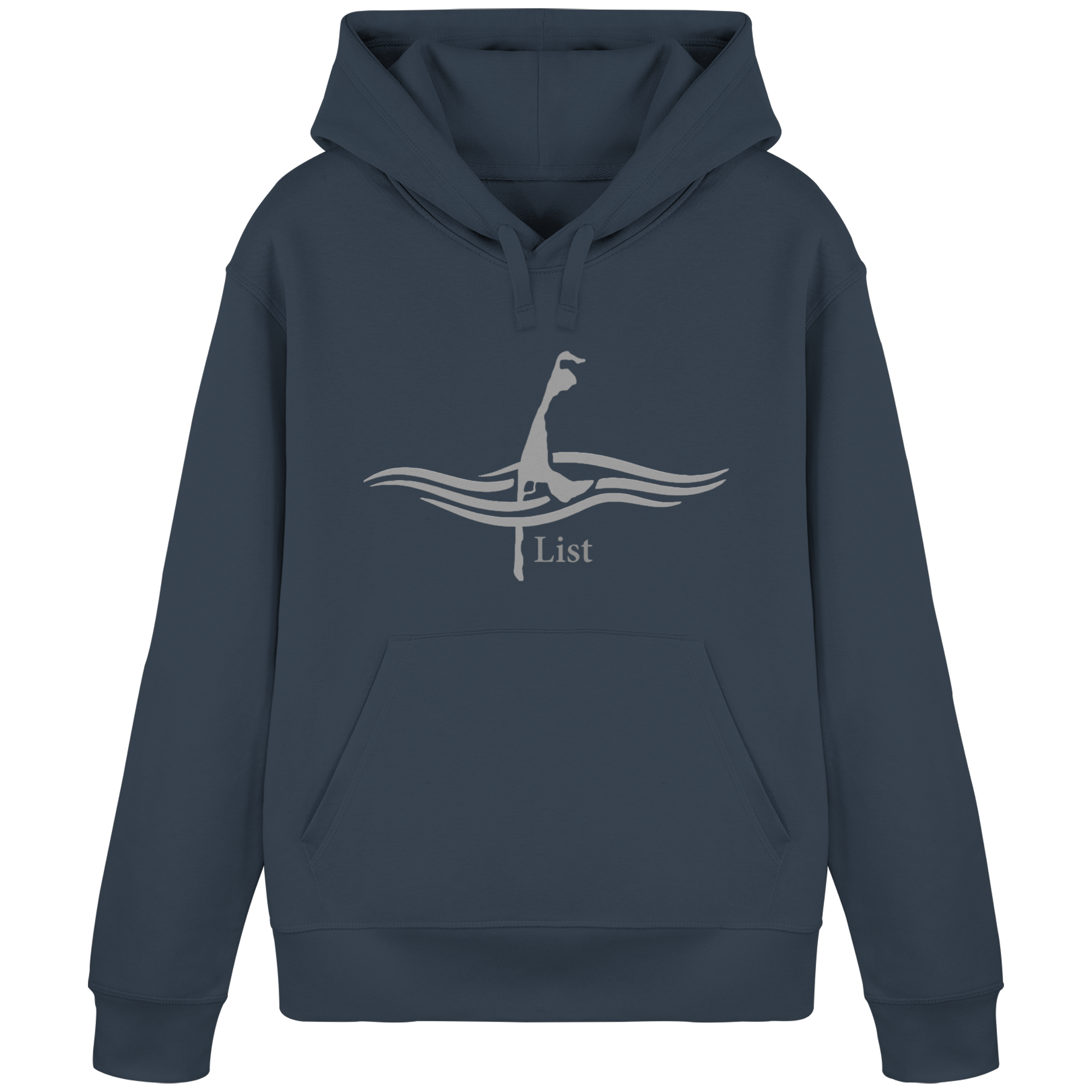 maritimes Sylt vom Meer umschlungen - Edition List (Vorne) Basic Hoodie