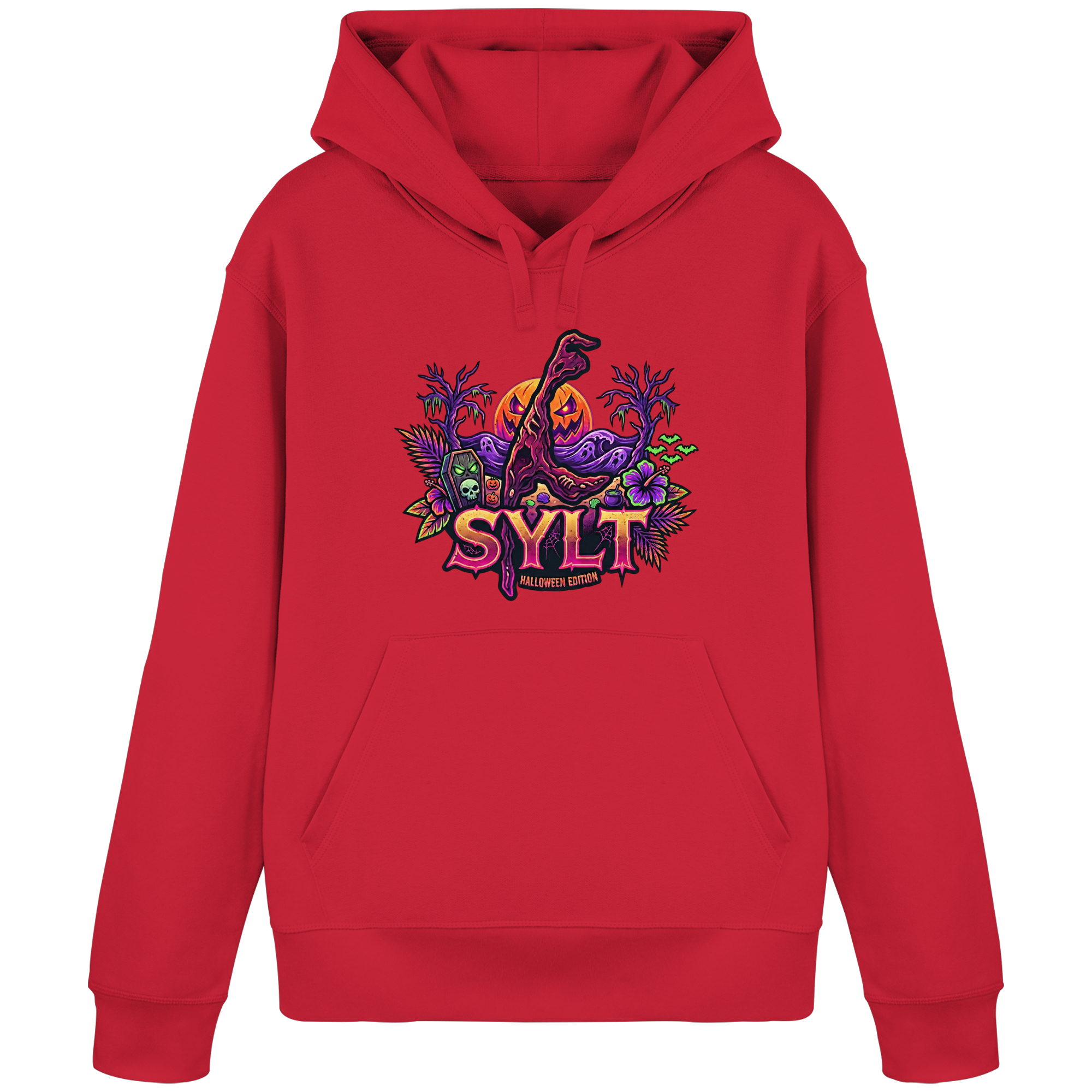 🎃 SYLT HALLOWEEN EDITION – PREMIUM HOODIE (Brustprint)