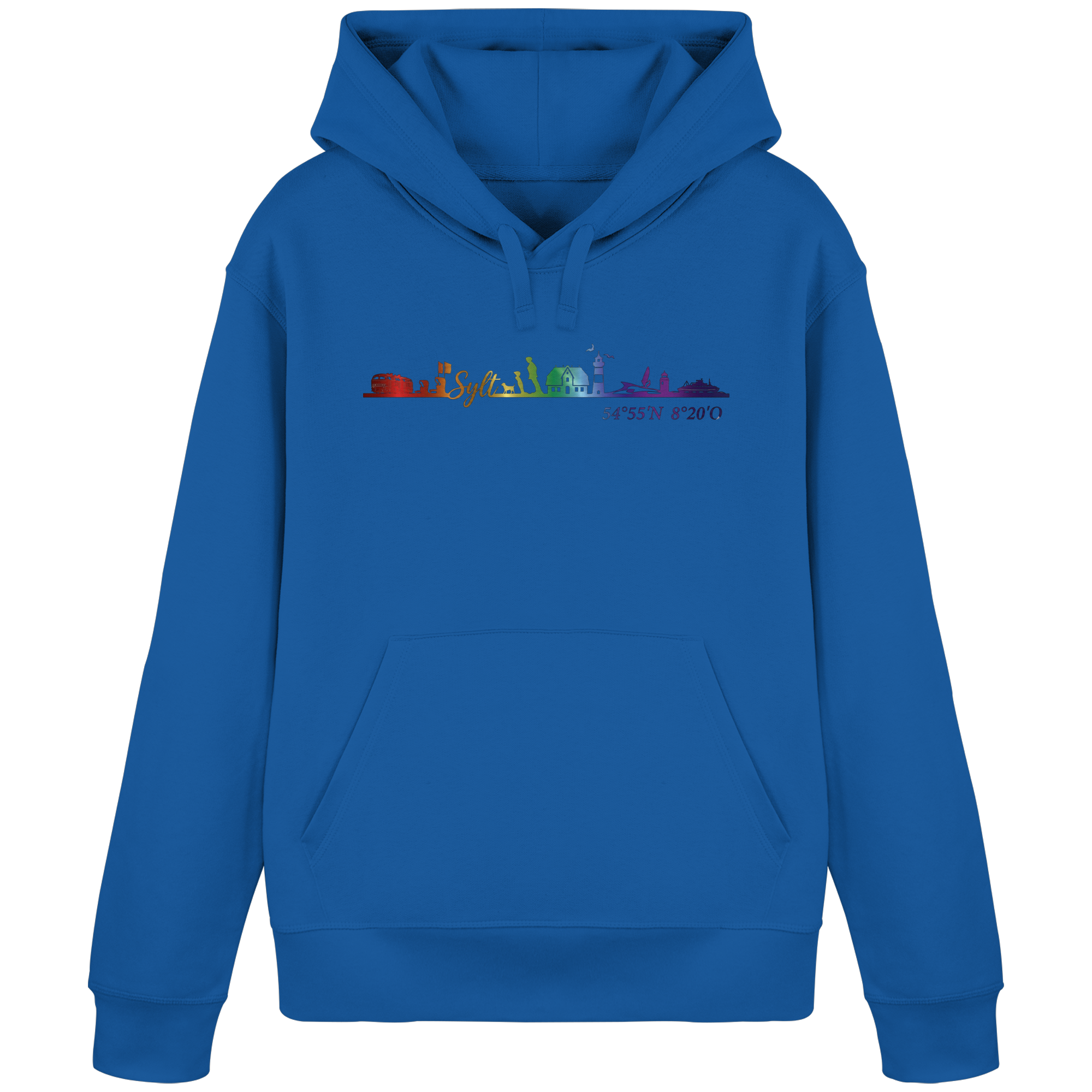 Skyline IV ~ Sylt ist bunt - Premium Hoodie