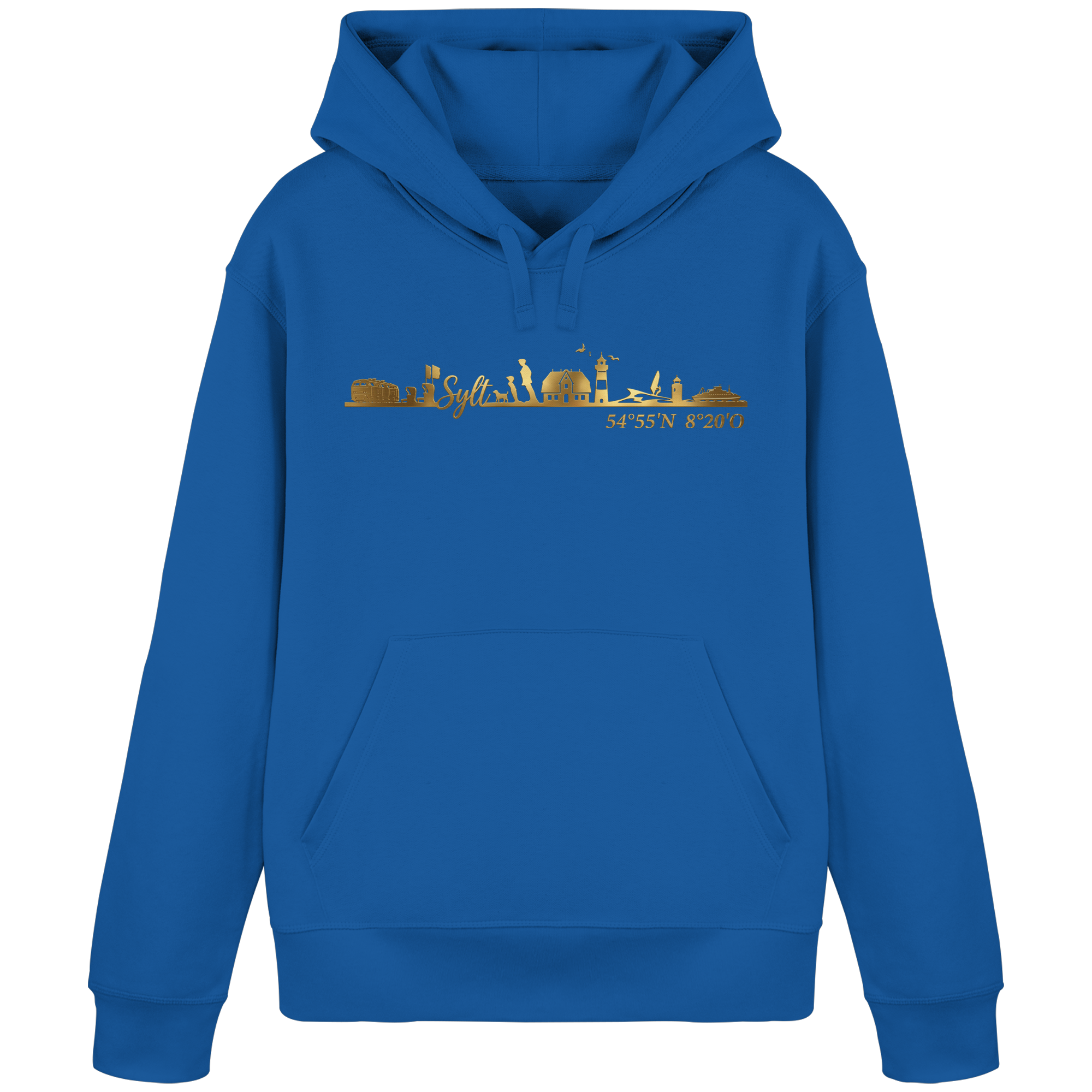 Skyline III - Premium Hoodie GoldArt
