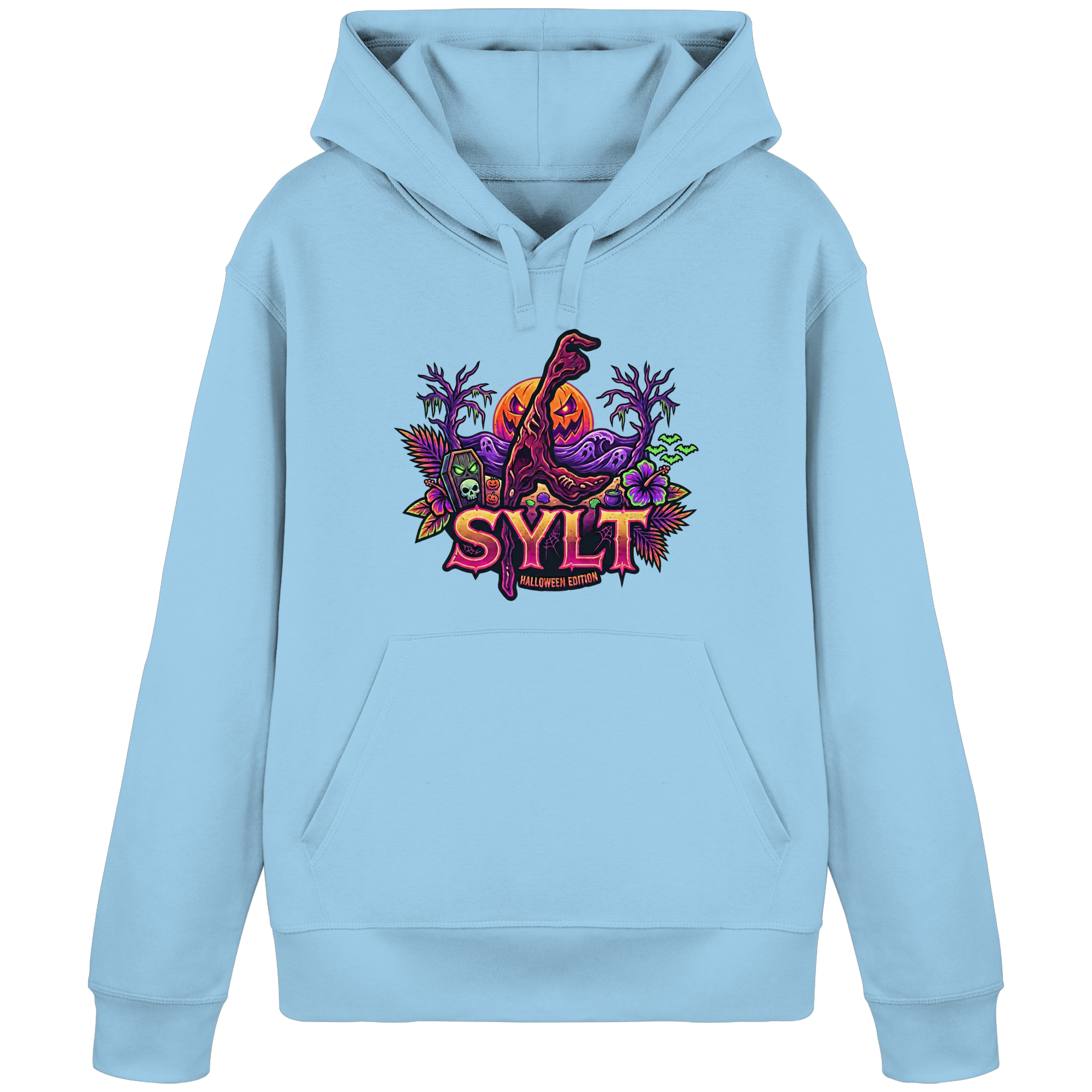 🎃 SYLT HALLOWEEN EDITION – PREMIUM HOODIE (Brustprint)