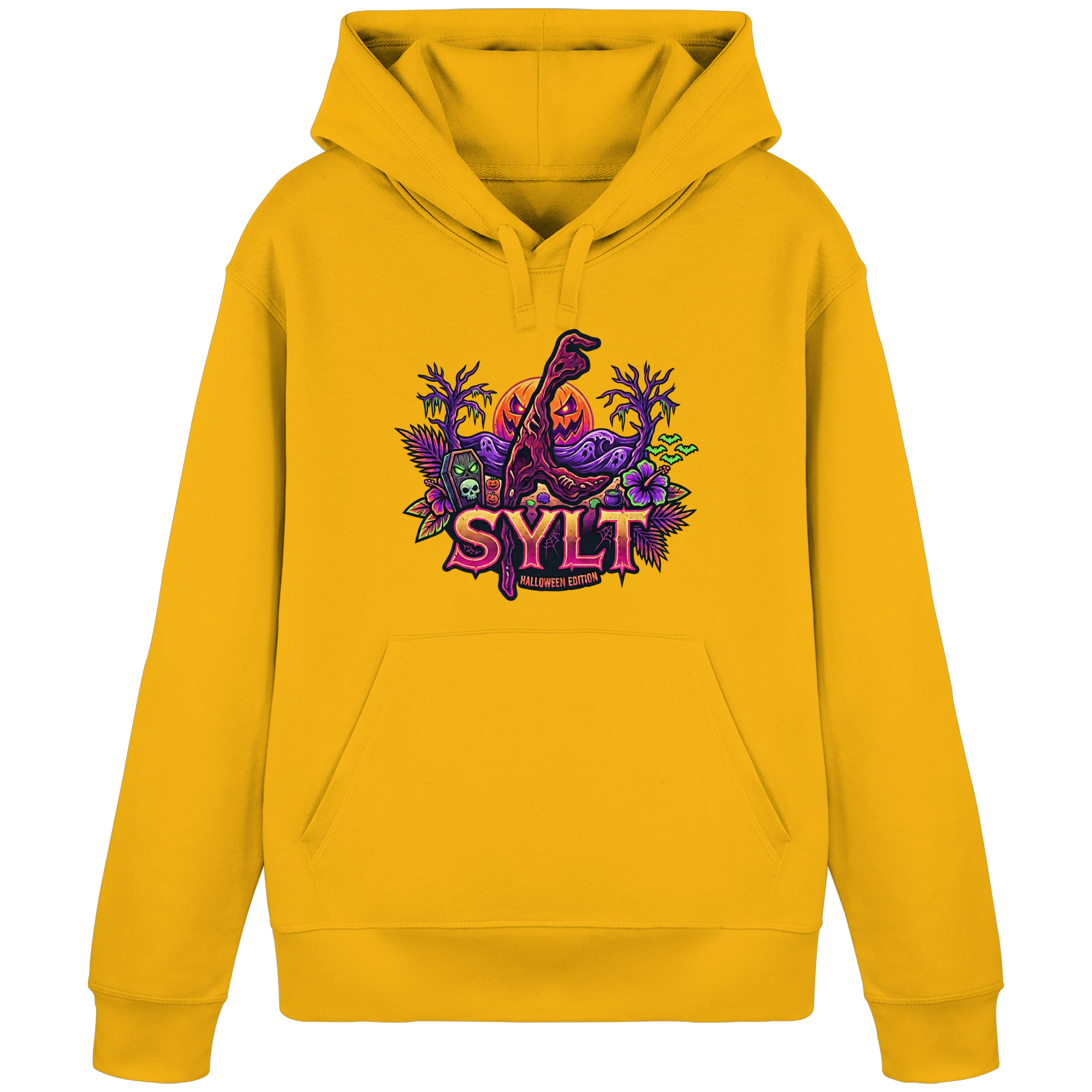 🎃 SYLT HALLOWEEN EDITION – PREMIUM HOODIE (Brustprint)