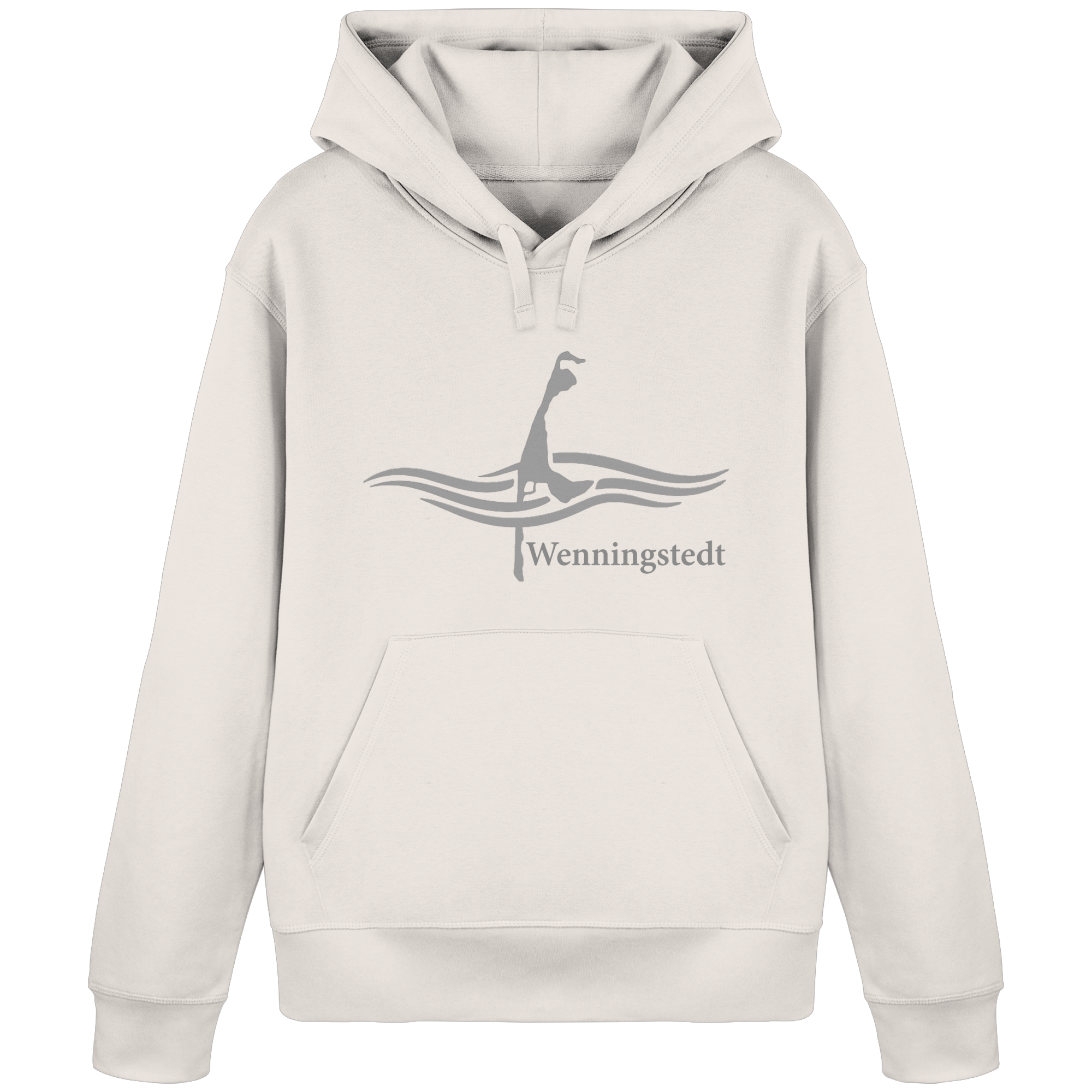 maritimes Sylt vom Meer umschlungen - Edition Wenningstedt (Vorne) Basic Hoodie