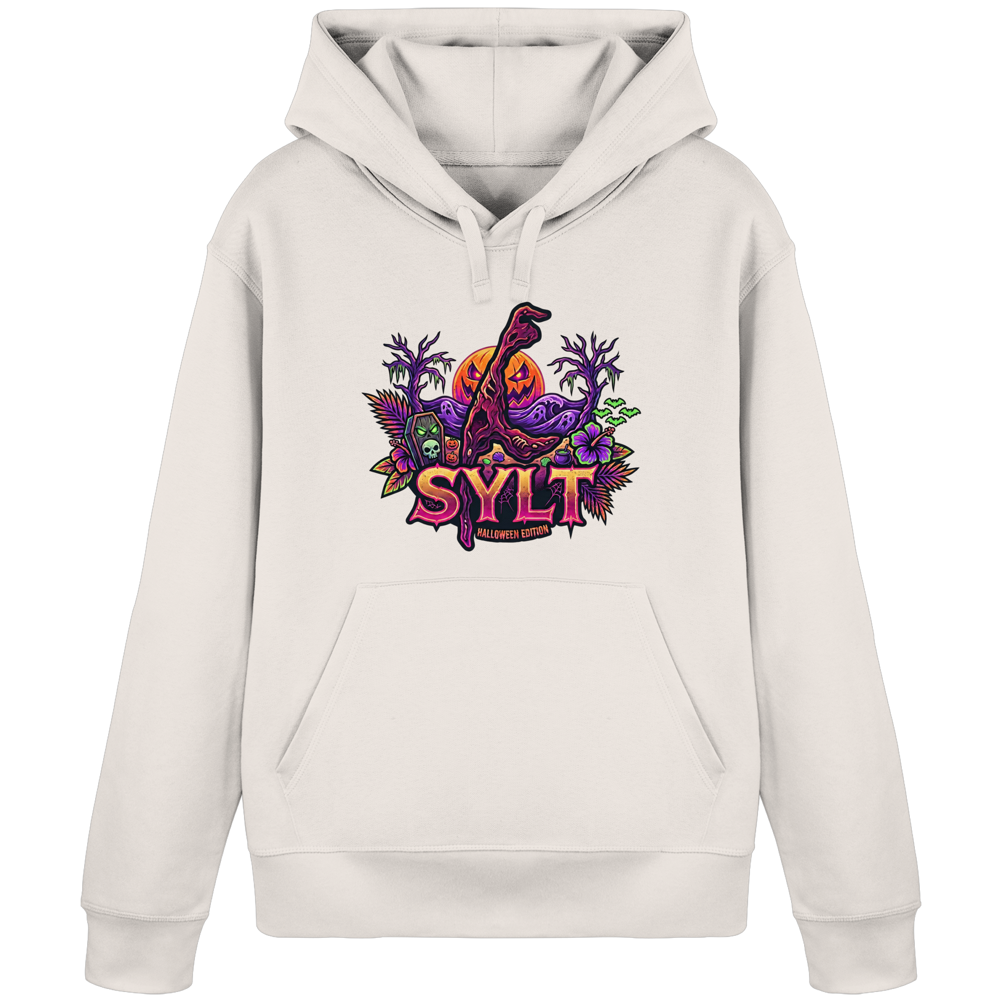 🎃 SYLT HALLOWEEN EDITION – PREMIUM HOODIE (Brustprint)
