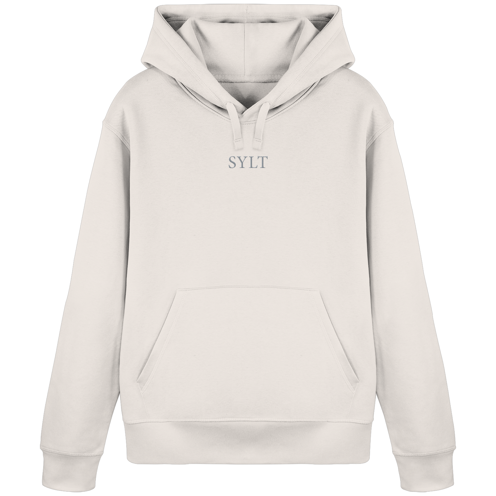 maritime SyltWelle mit Stick (front) & Logo (hinten) - Basic Hoodie