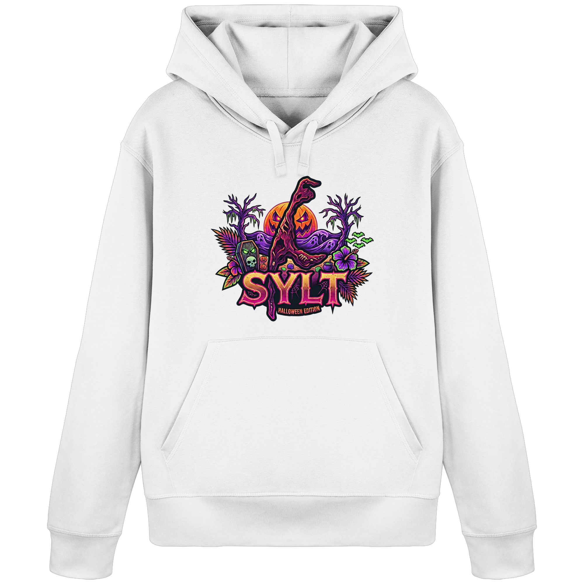 🎃 SYLT HALLOWEEN EDITION – PREMIUM HOODIE (Brustprint)