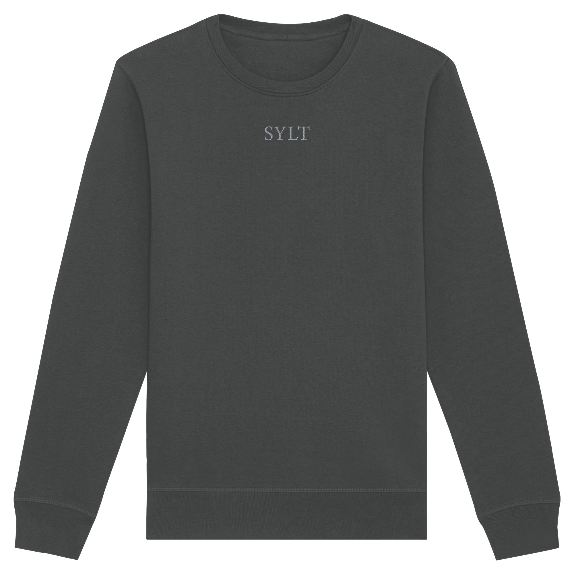 exklusives Sylt Design im Silberstick - Basic Unisex Sweatshirt