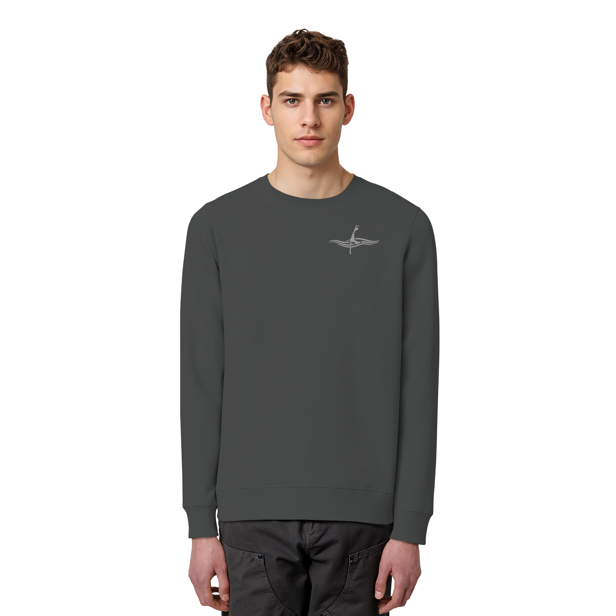 maritimes Sylt vom Meer umschlungen  - Unisex Sweatshirt