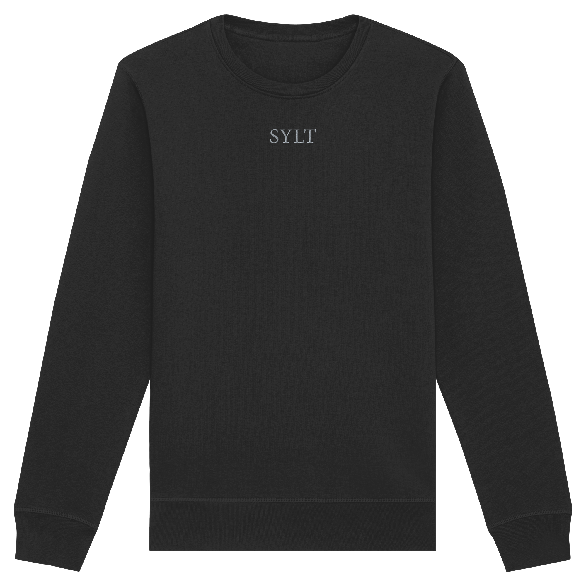 exklusives Sylt Design im Silberstick - Basic Unisex Sweatshirt