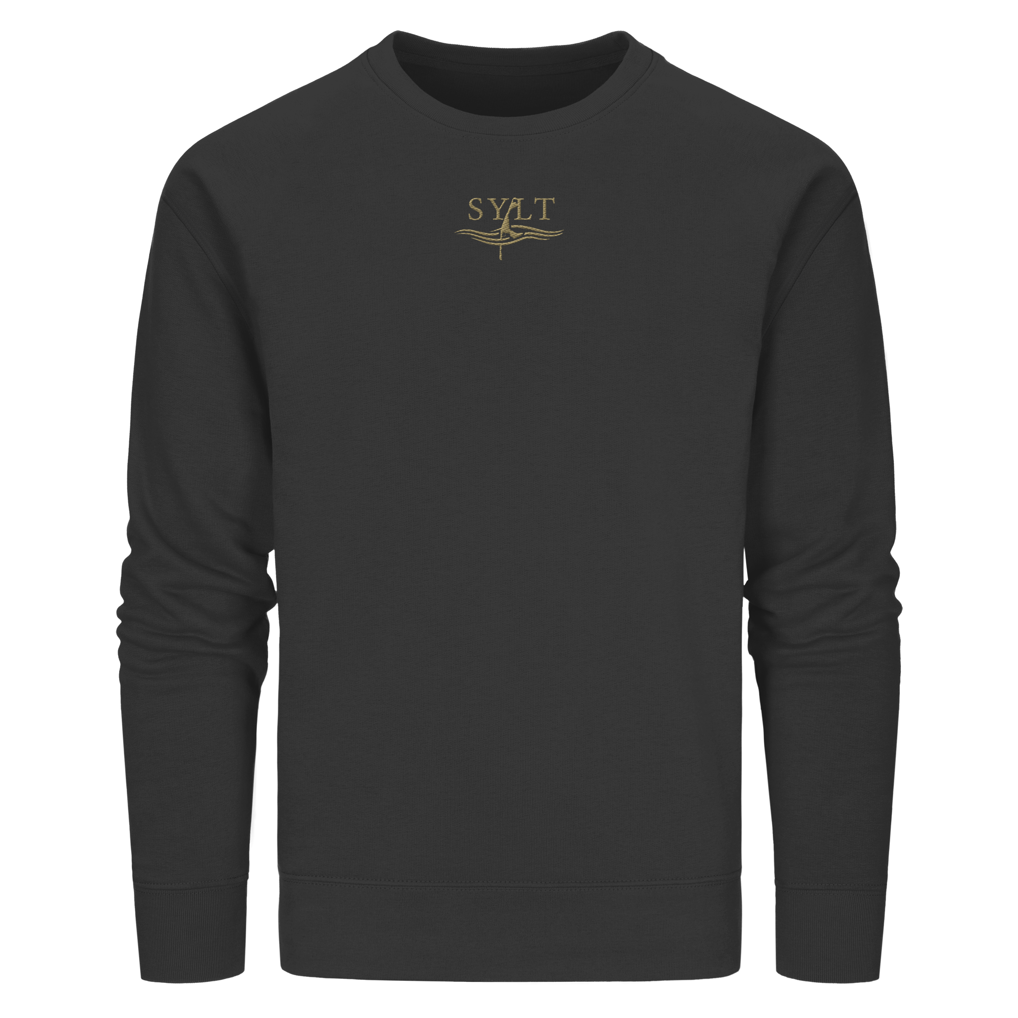 BLACK or WHITE - SyltWelle Stick Gold - Sweatshirt mit Charakter