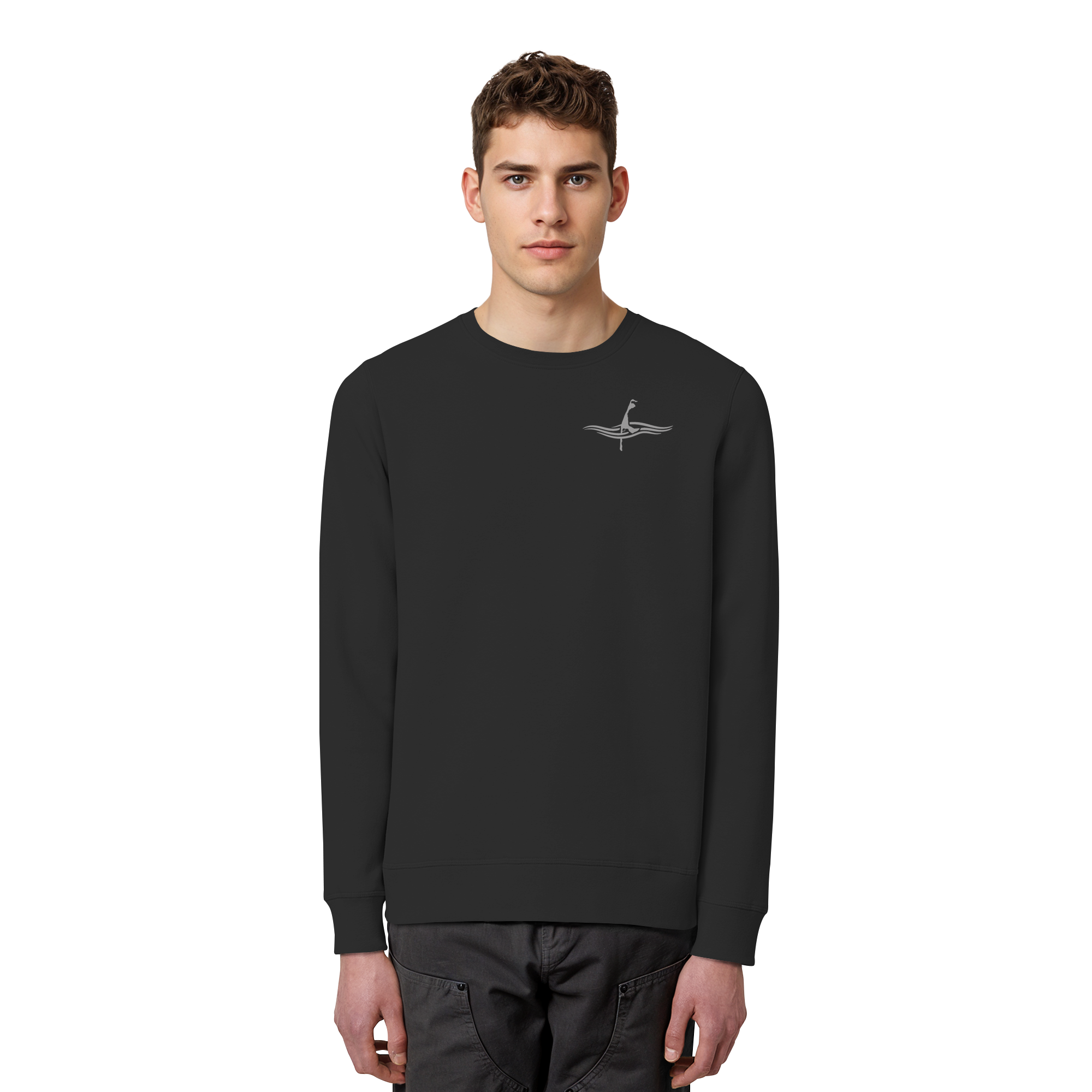 maritimes Sylt vom Meer umschlungen  - Unisex Sweatshirt