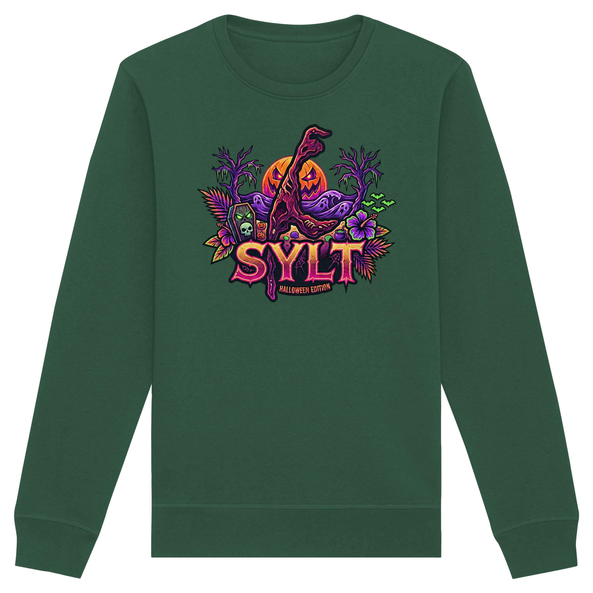 🎃 SYLT HALLOWEEN EDITION – PREMIUM SWEATSHIRT (Brustprint)