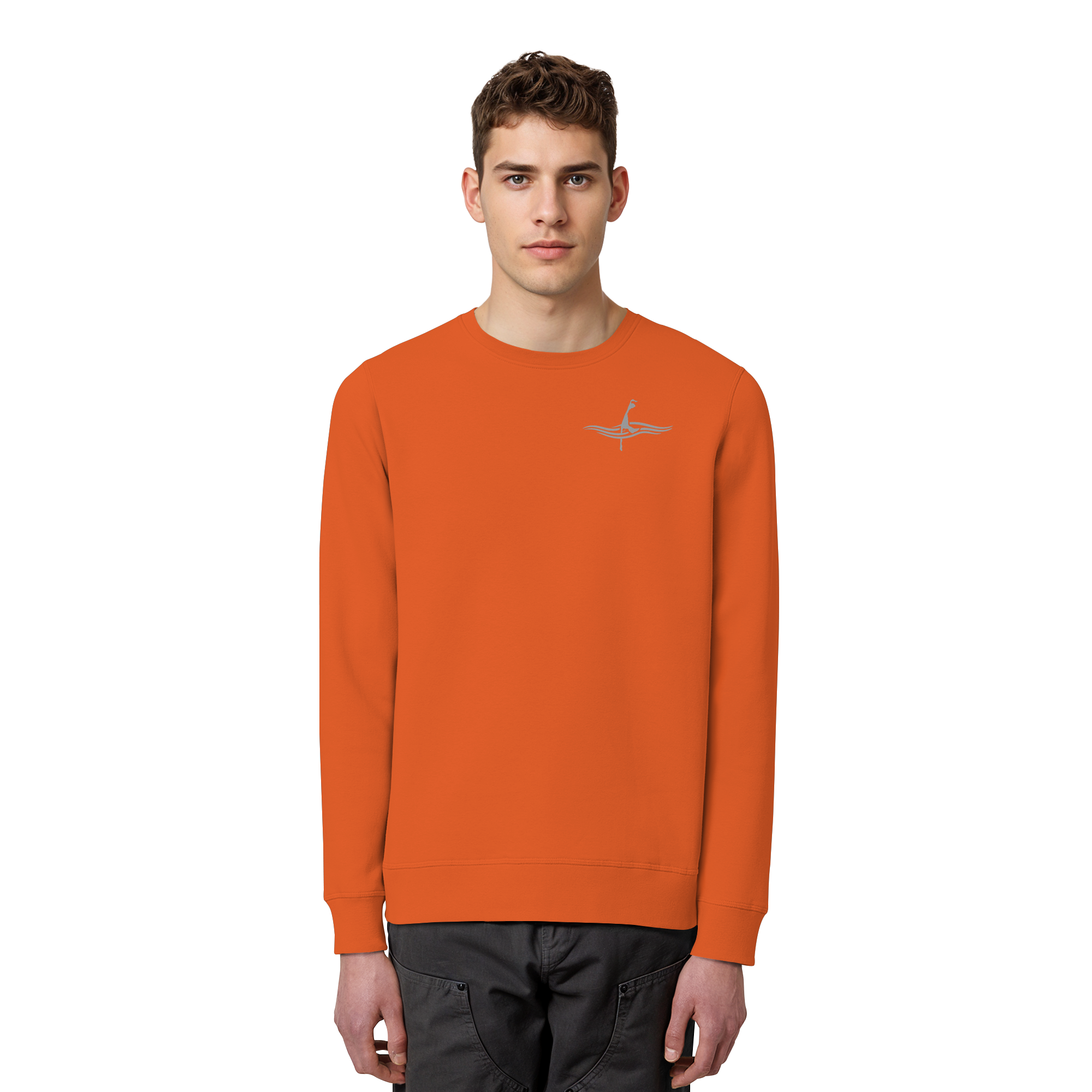 maritimes Sylt vom Meer umschlungen  - Unisex Sweatshirt