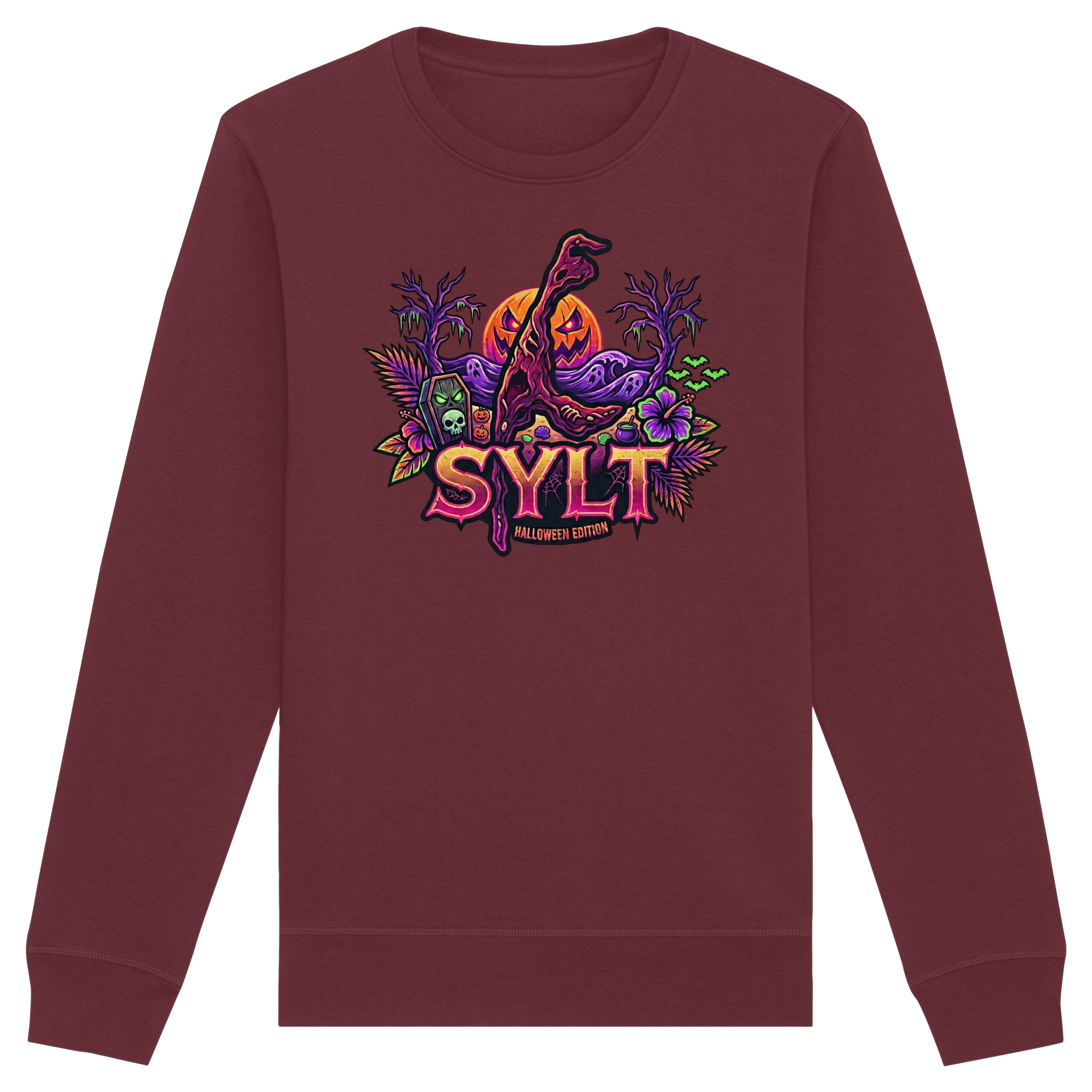 🎃 SYLT HALLOWEEN EDITION – PREMIUM SWEATSHIRT (Brustprint)