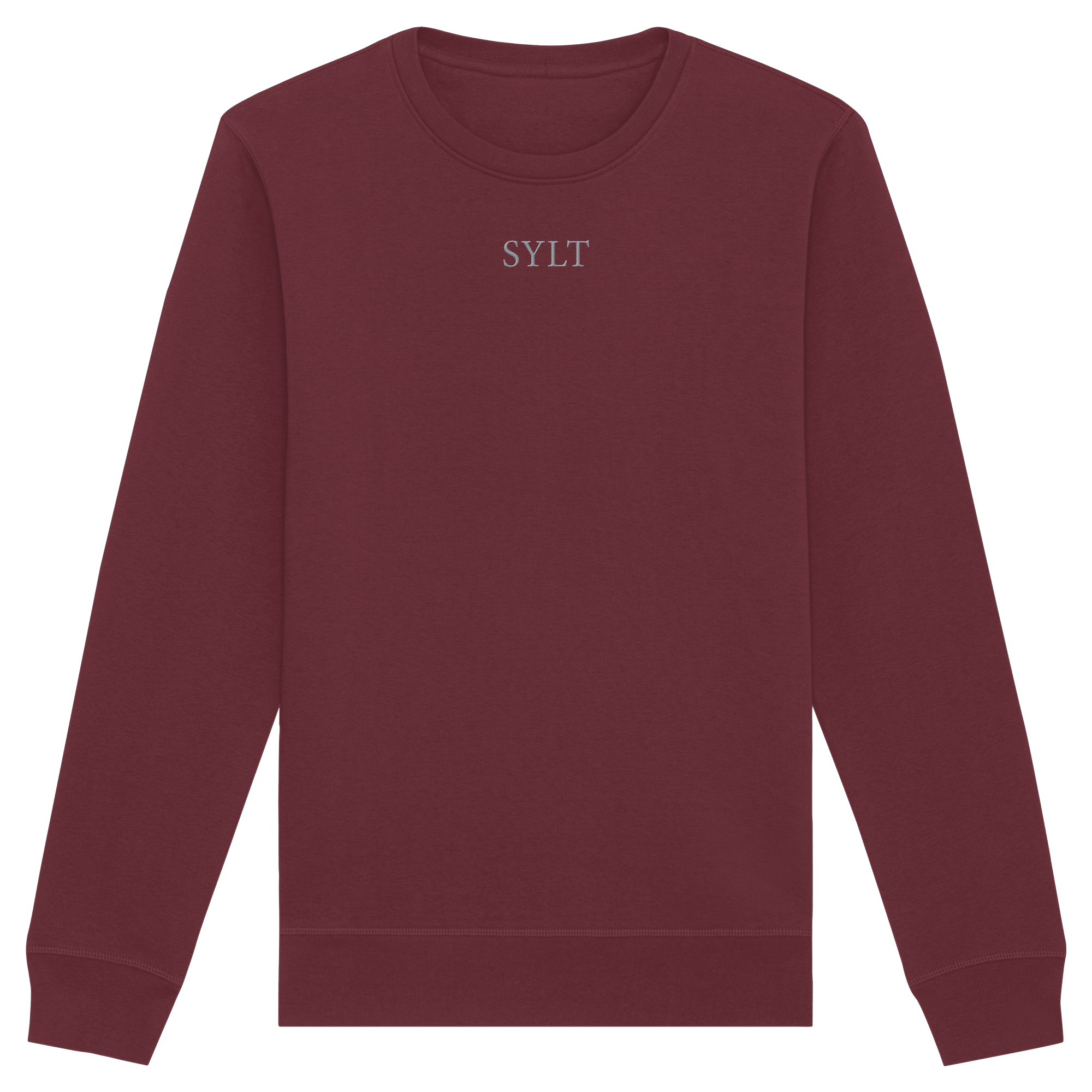 exklusives Sylt Design im Silberstick - Basic Unisex Sweatshirt