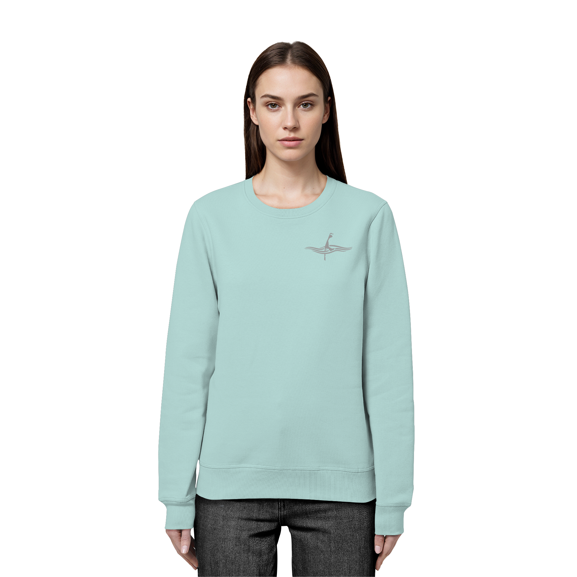 maritimes Sylt vom Meer umschlungen  - Unisex Sweatshirt