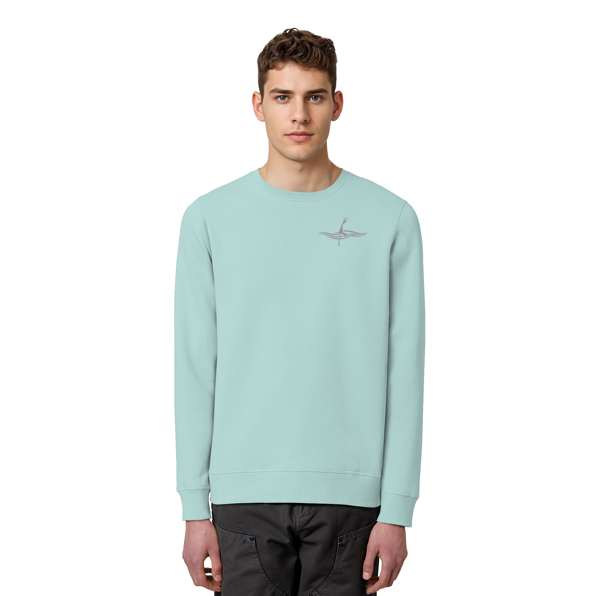 maritimes Sylt vom Meer umschlungen  - Unisex Sweatshirt