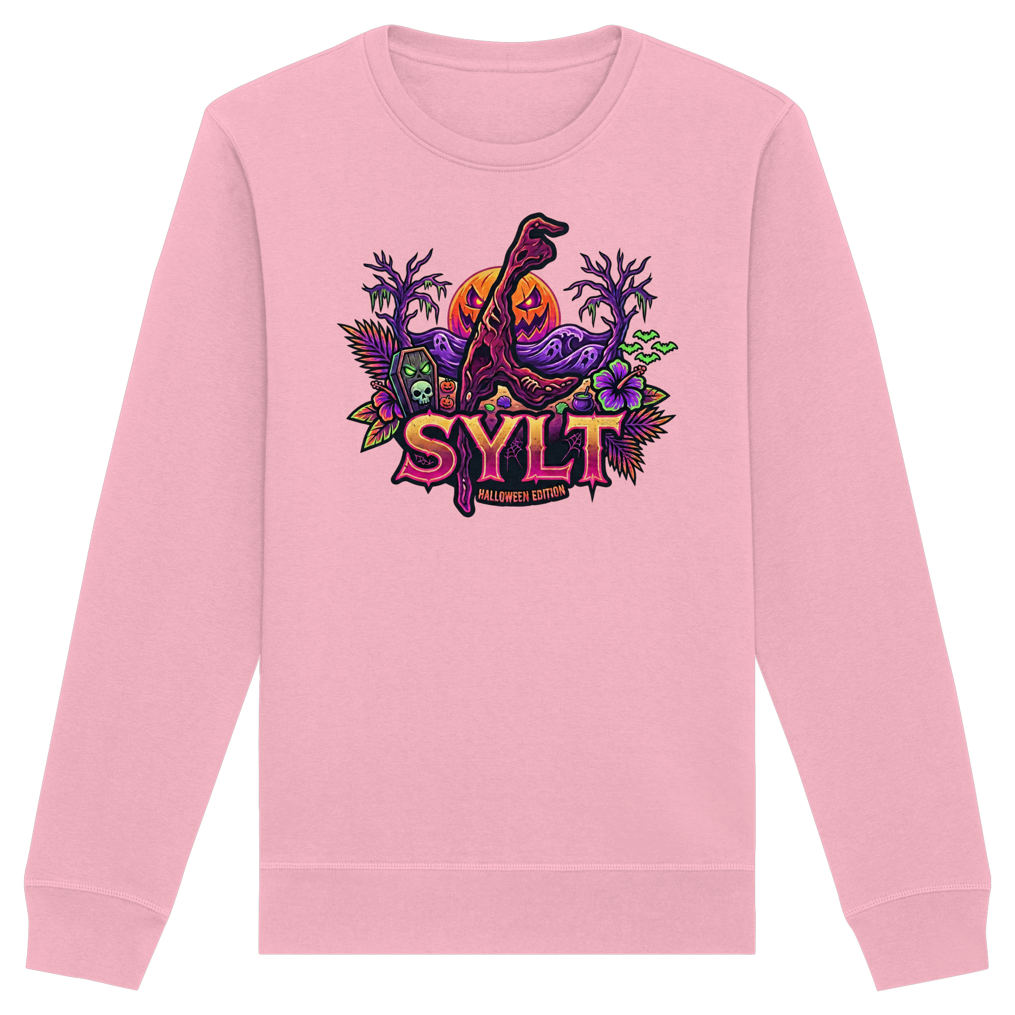 🎃 SYLT HALLOWEEN EDITION – PREMIUM SWEATSHIRT (Brustprint)