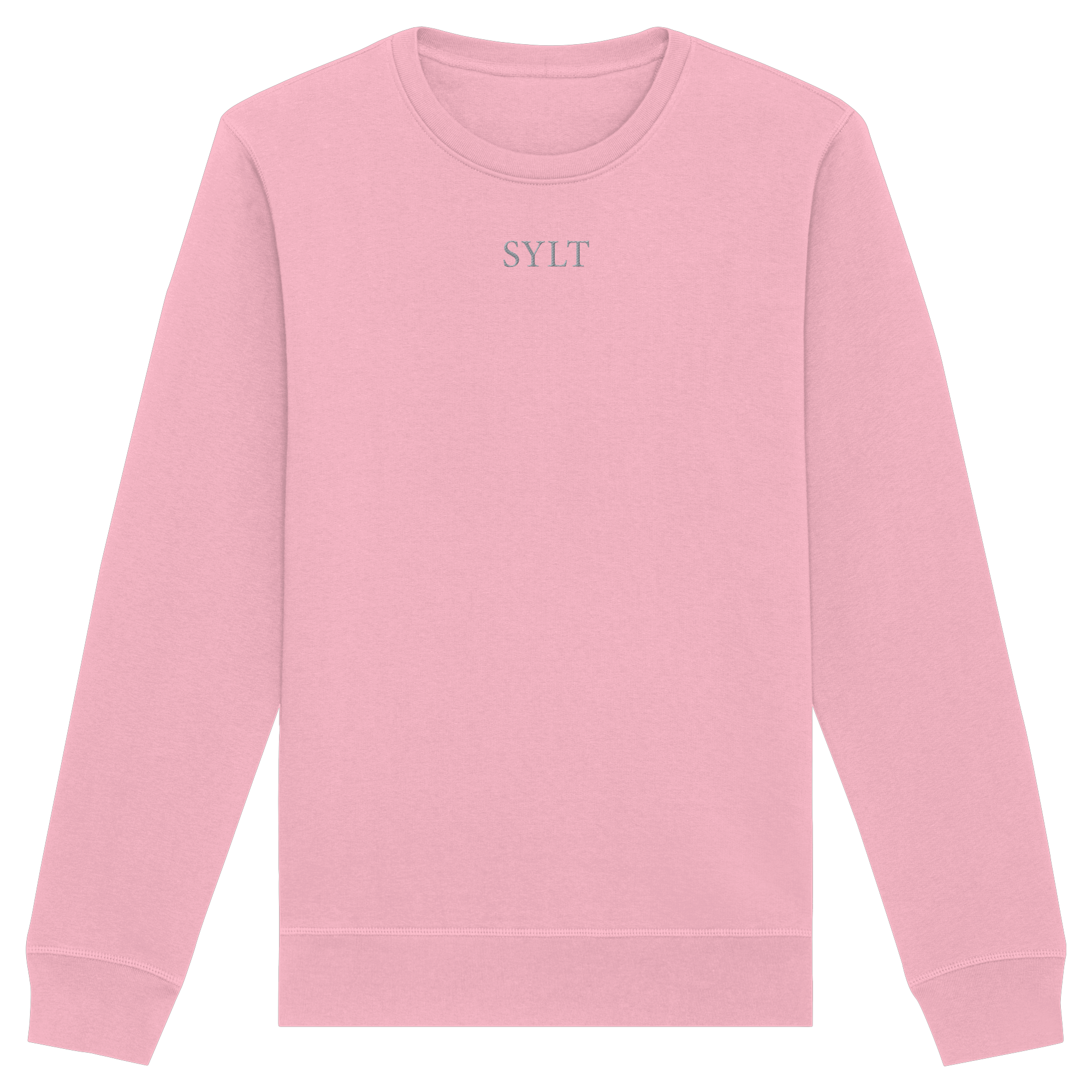 exklusives Sylt Design im Silberstick - Basic Unisex Sweatshirt