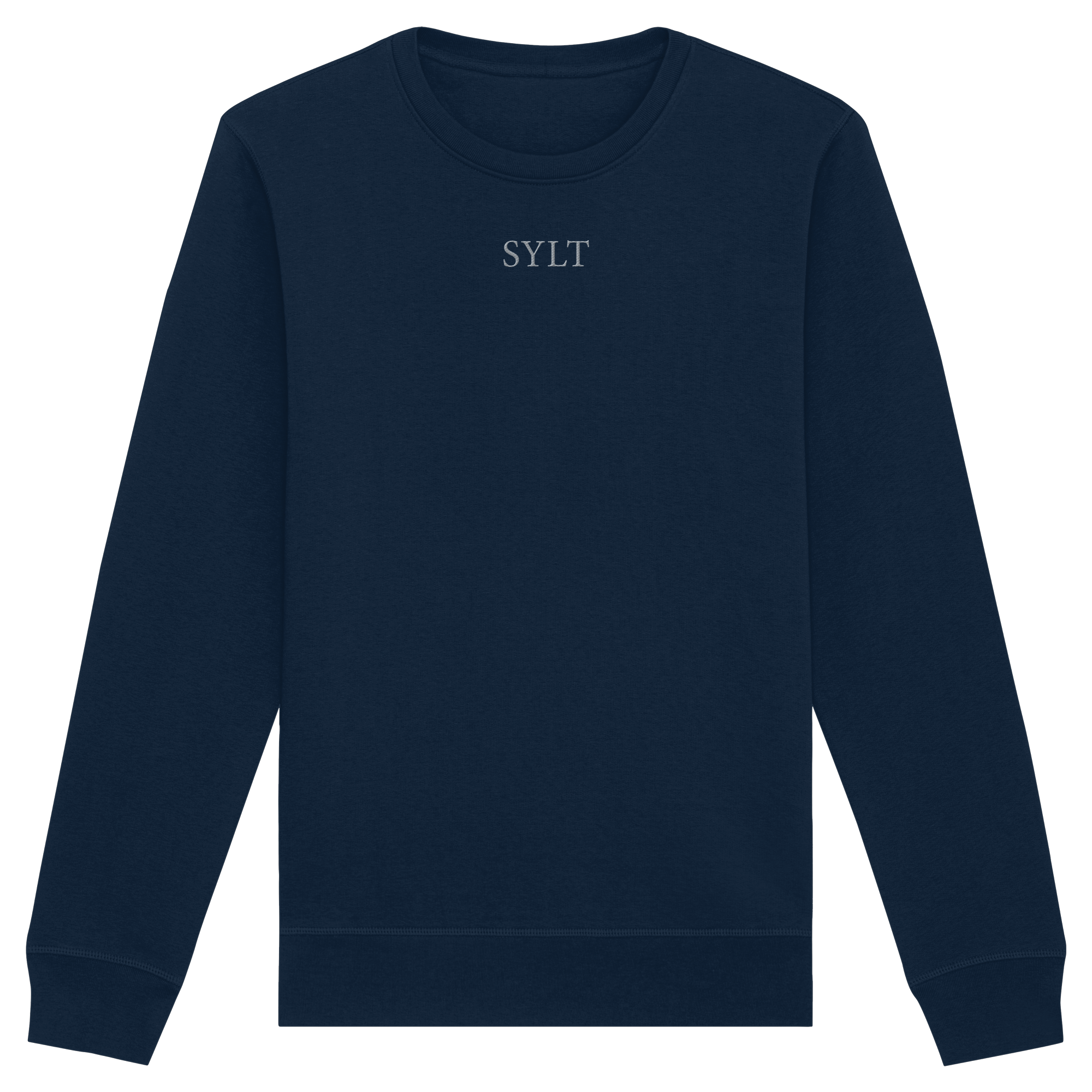 exklusives Sylt Design im Silberstick - Basic Unisex Sweatshirt