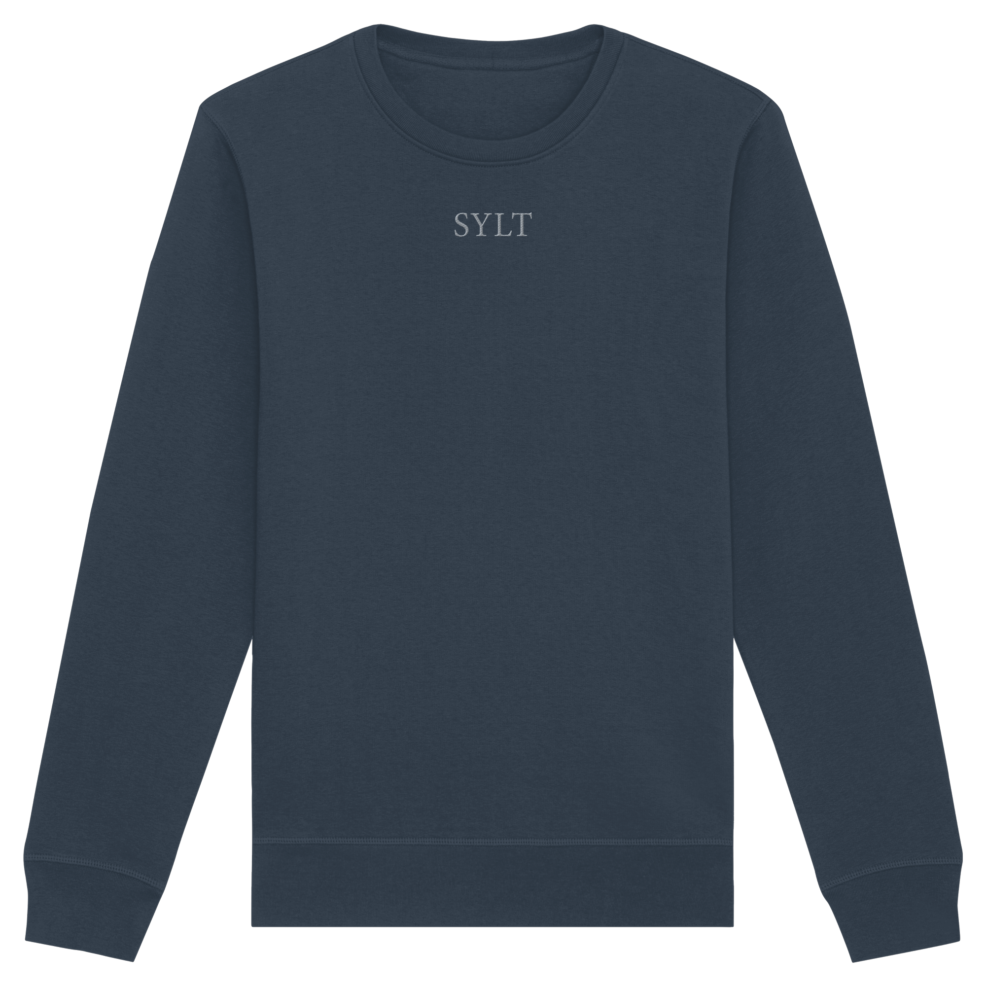maritime SyltWelle mit Stick (front) & Logo (hinten) - Basic Sweatshirt