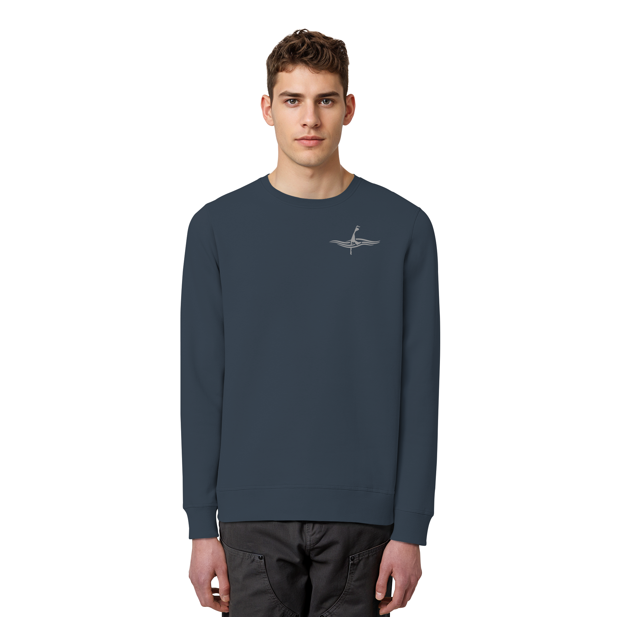 maritimes Sylt vom Meer umschlungen  - Unisex Sweatshirt