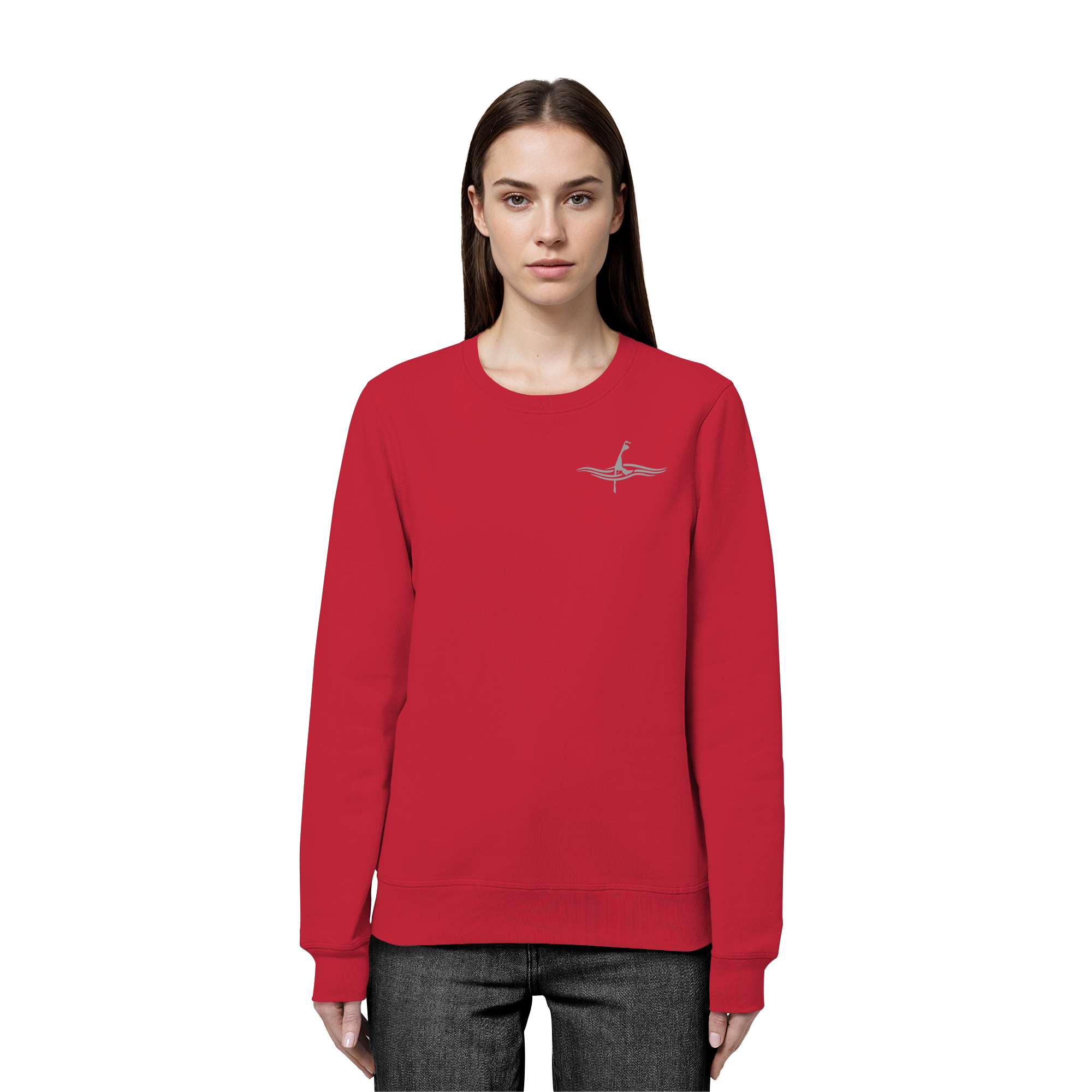 maritimes Sylt vom Meer umschlungen  - Unisex Sweatshirt