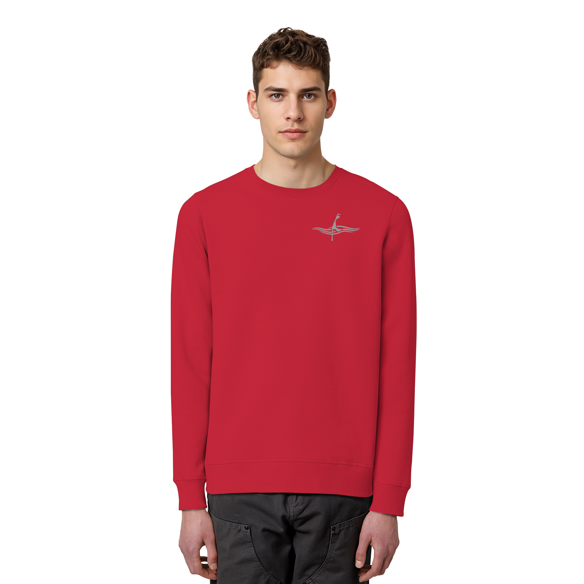maritimes Sylt vom Meer umschlungen  - Unisex Sweatshirt
