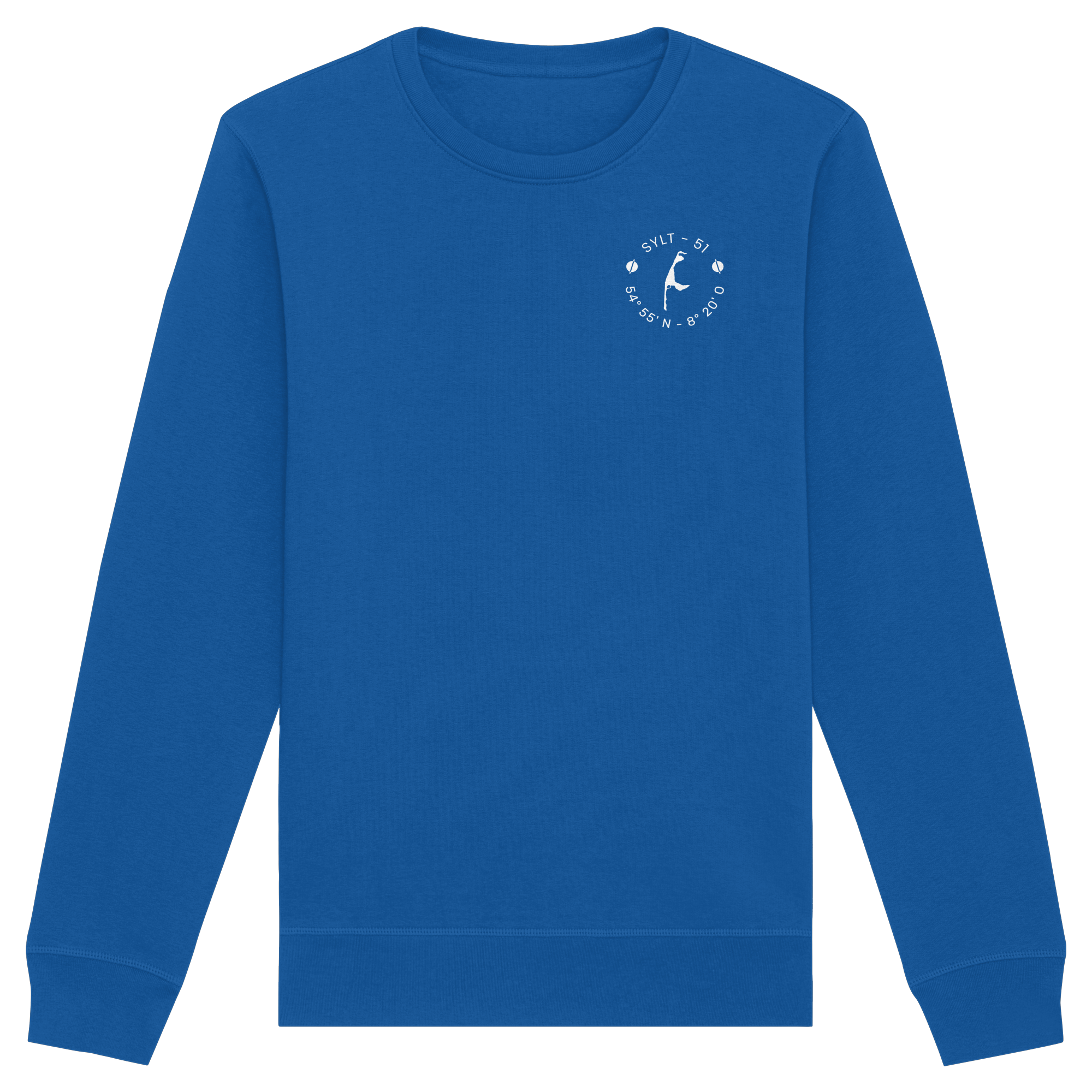 Sylt-51 Koordinate (small - front) - Basic Sweatshirt