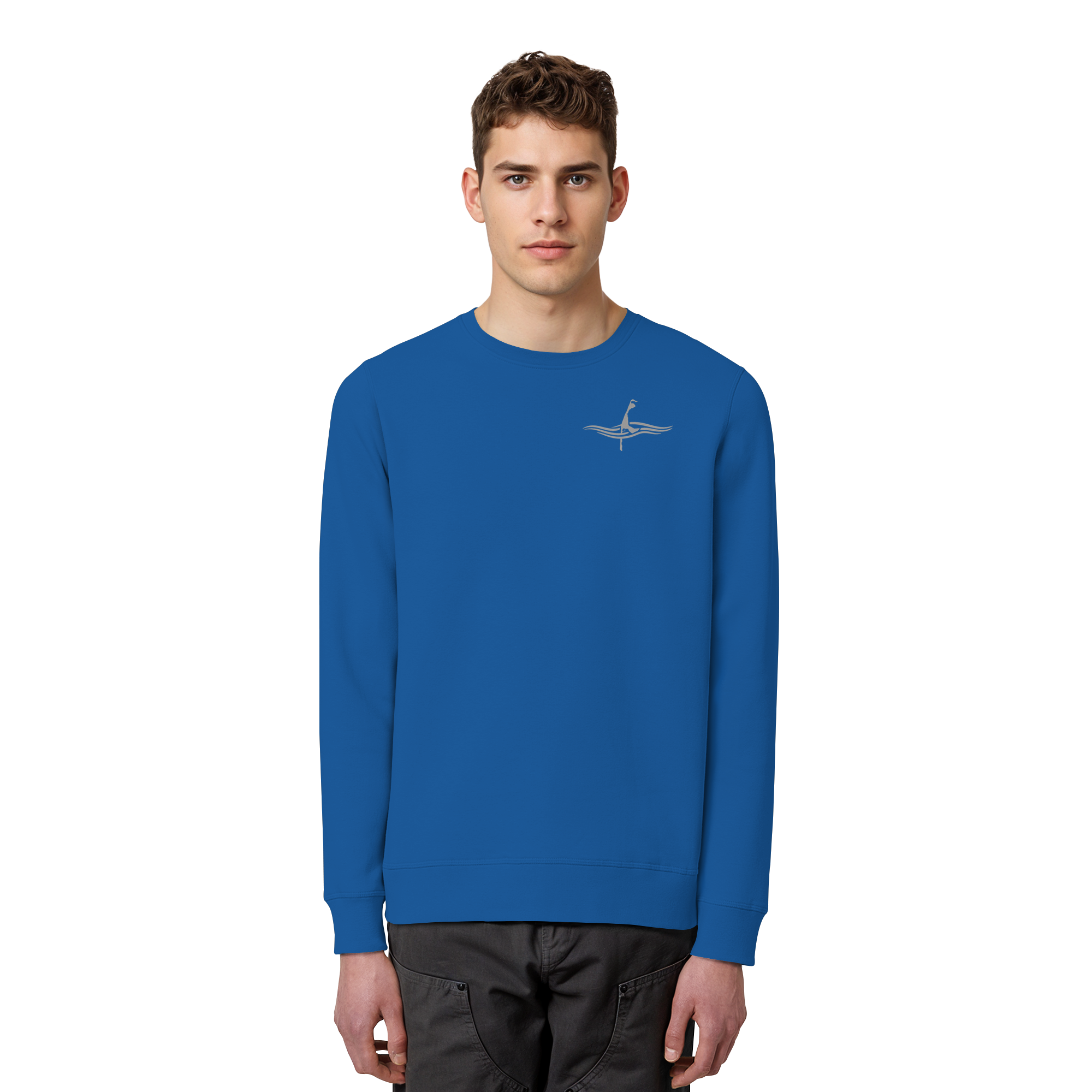 maritimes Sylt vom Meer umschlungen  - Unisex Sweatshirt