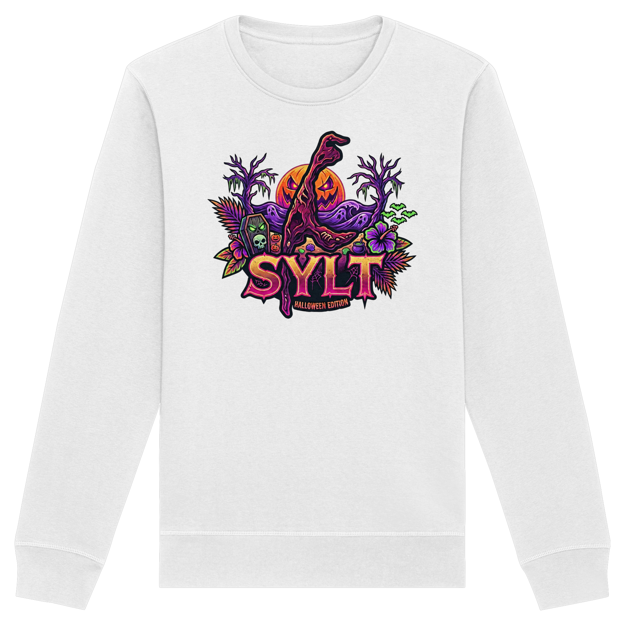 🎃 SYLT HALLOWEEN EDITION – PREMIUM SWEATSHIRT (Brustprint)