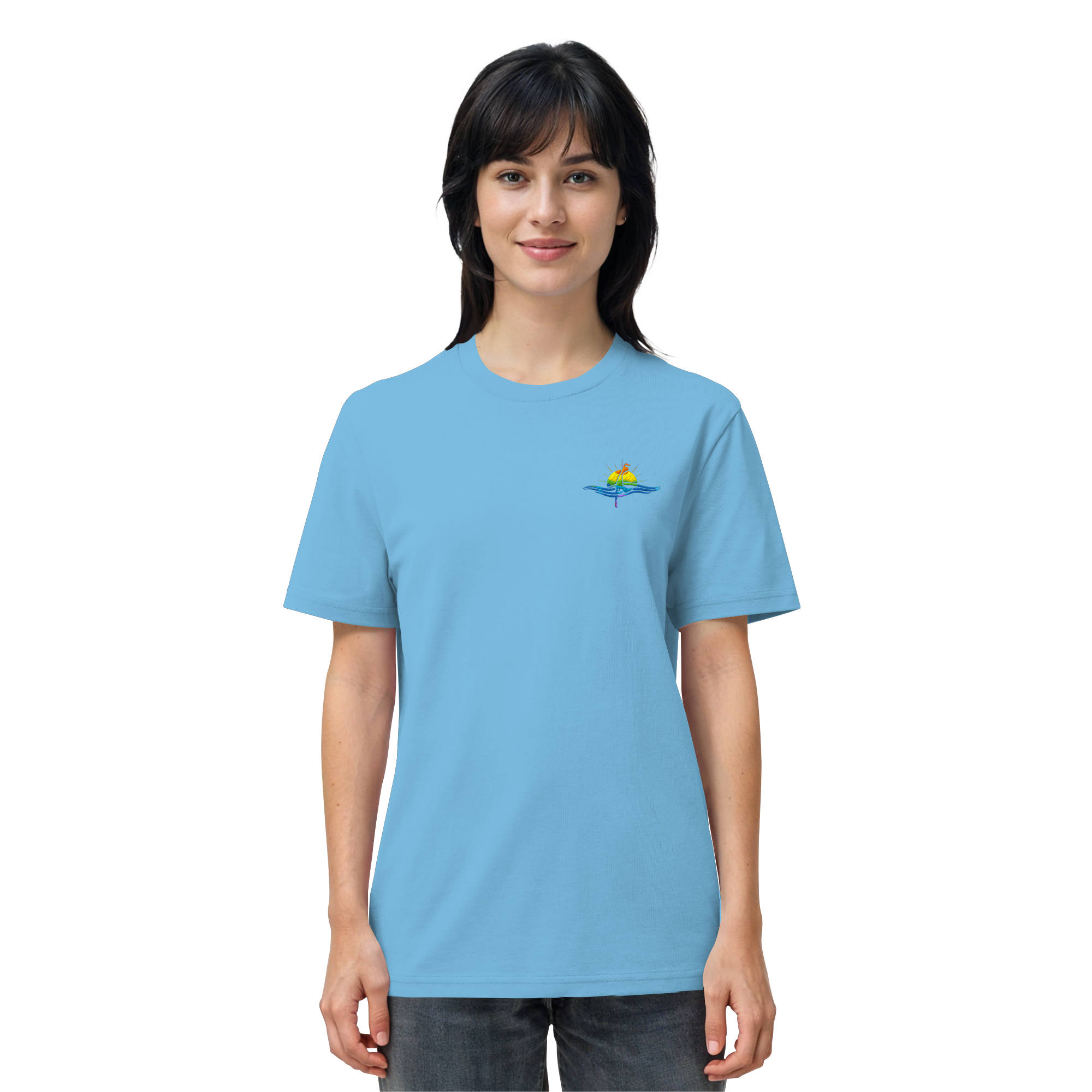 Sylt ist bunt - Stick - Premium T-Shirt
