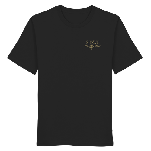 BLACK or WHITE - SyltWelle Stick Gold -  Premium T-Shirt