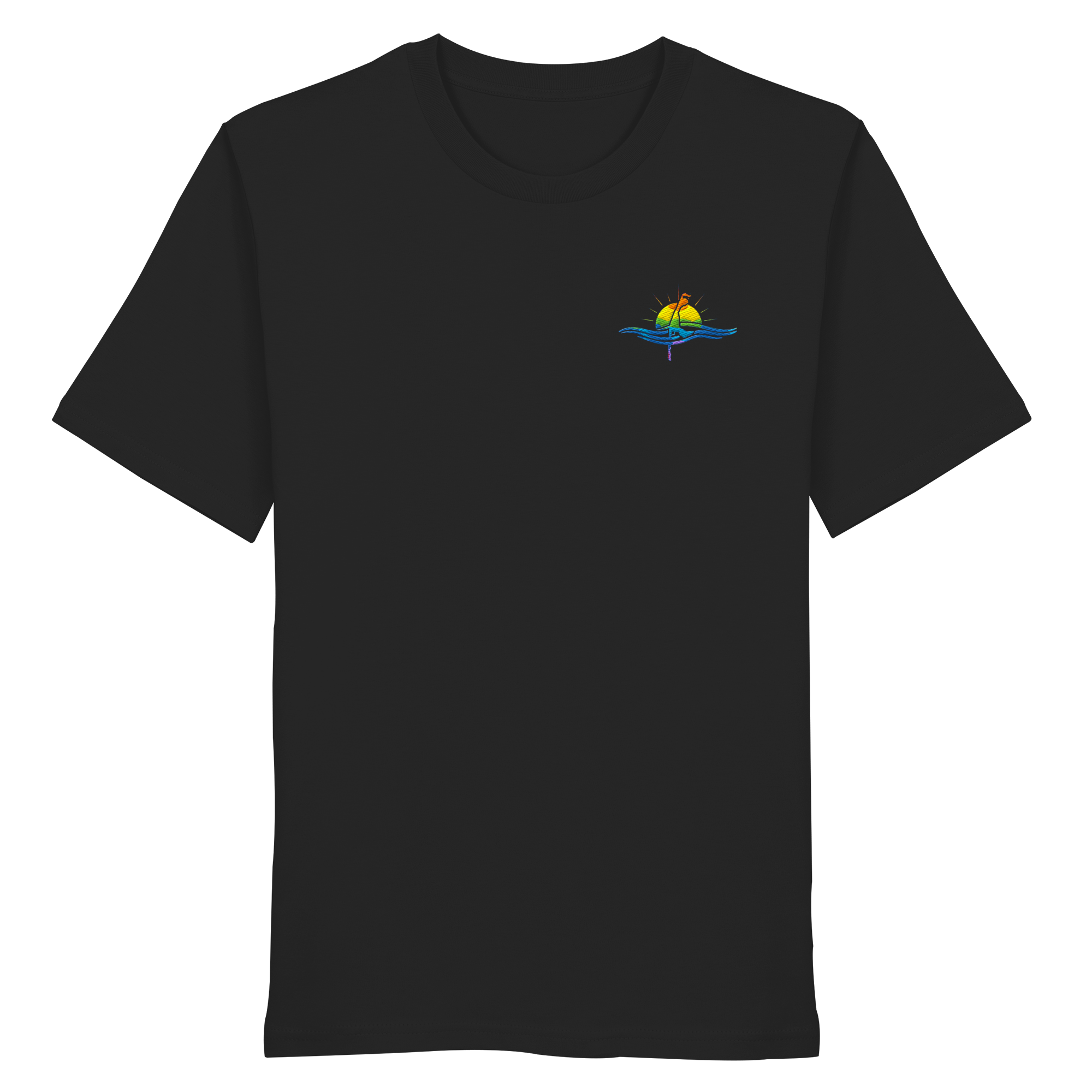 Sylt ist bunt - Stick - Premium T-Shirt