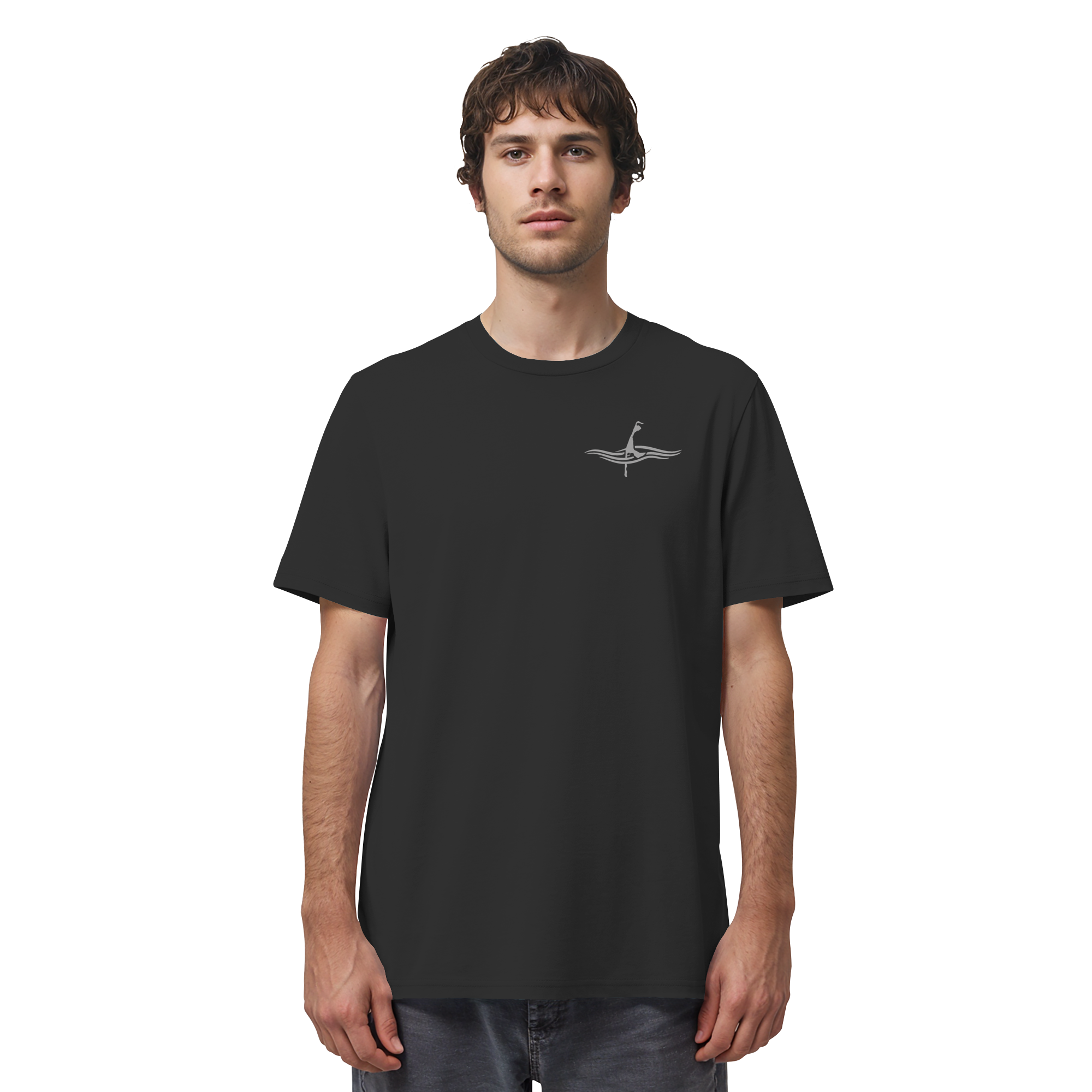 maritimes Sylt vom Meer umschlungen  - Basic Shirt