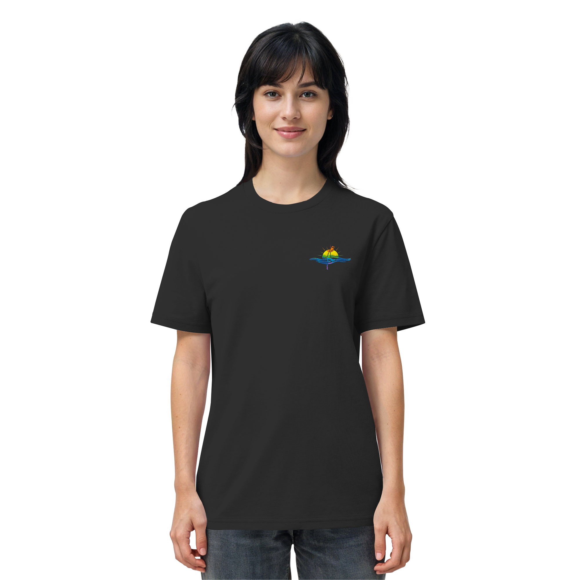 Sylt ist bunt - Stick - Premium T-Shirt