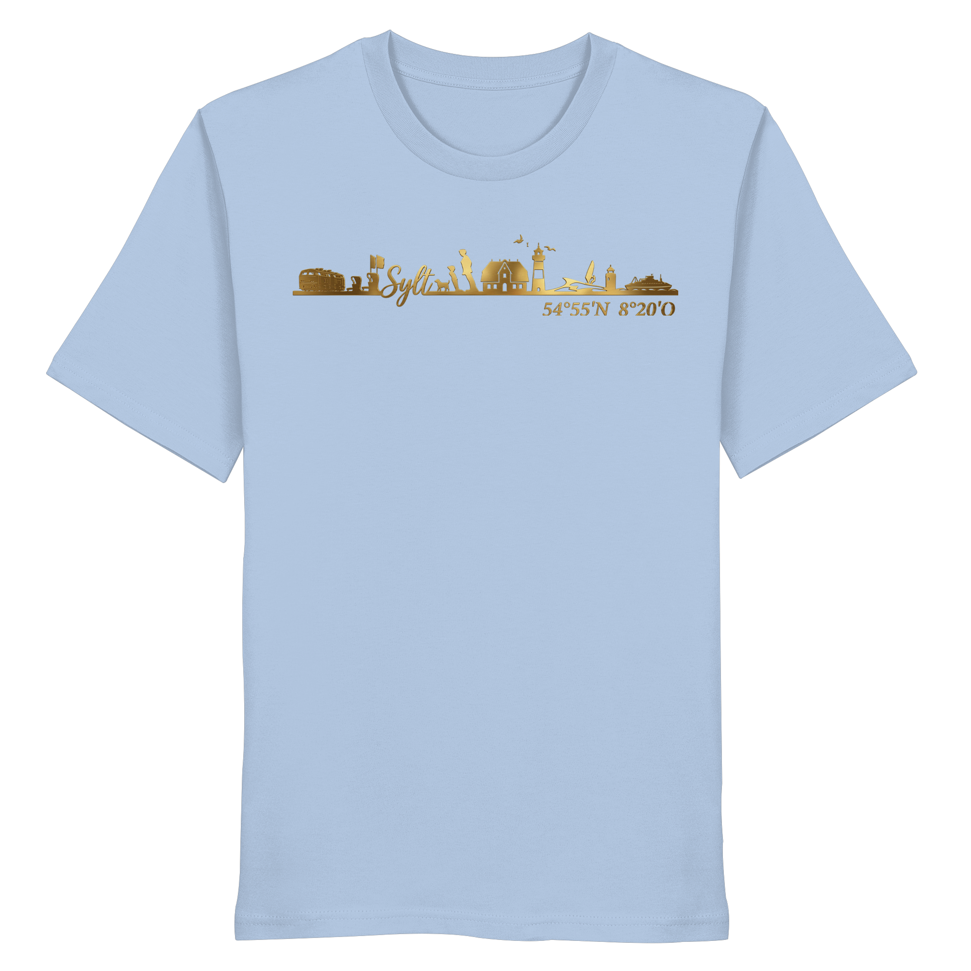 Skyline III - Premium T-Shirt GoldArt