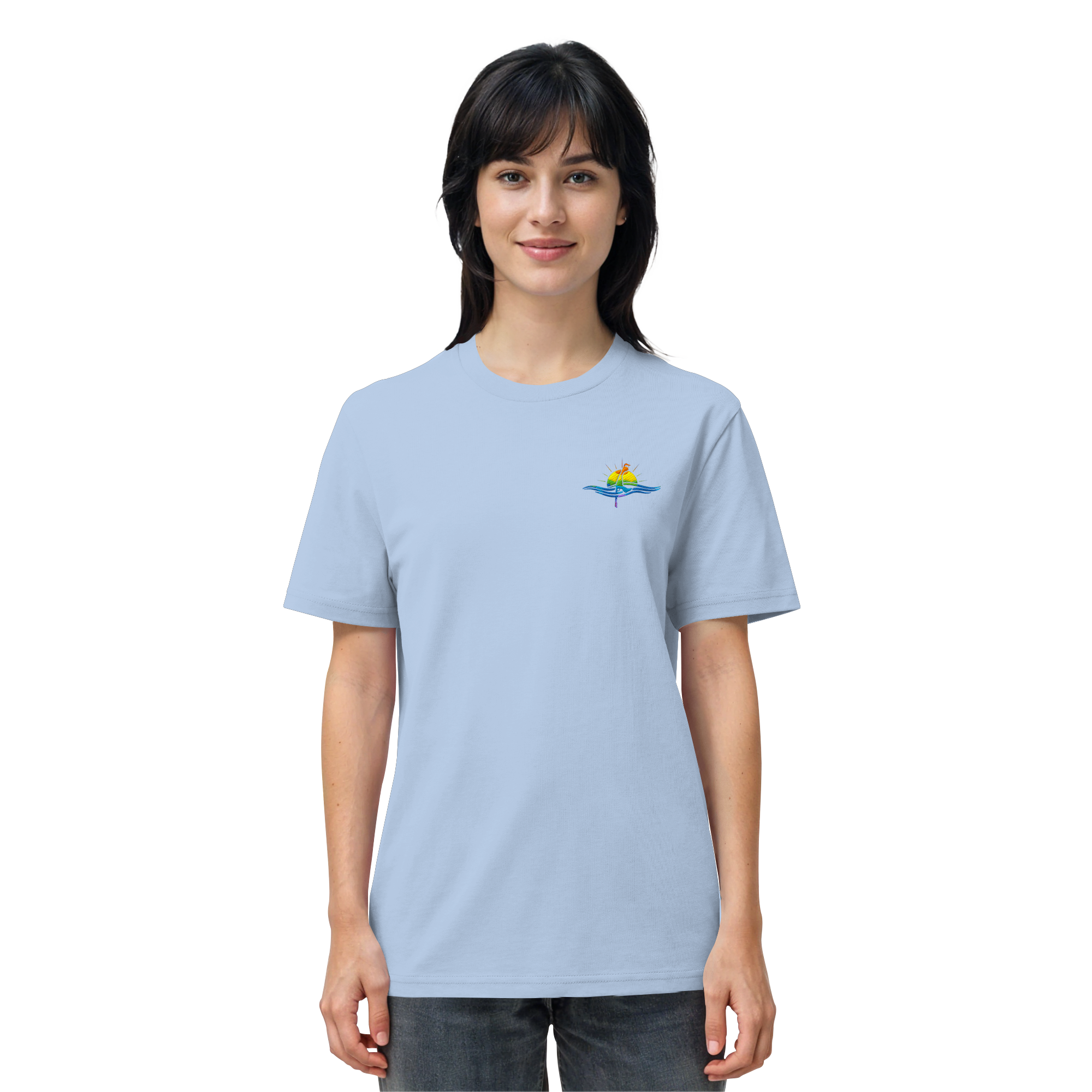 Sylt ist bunt - Stick - Premium T-Shirt