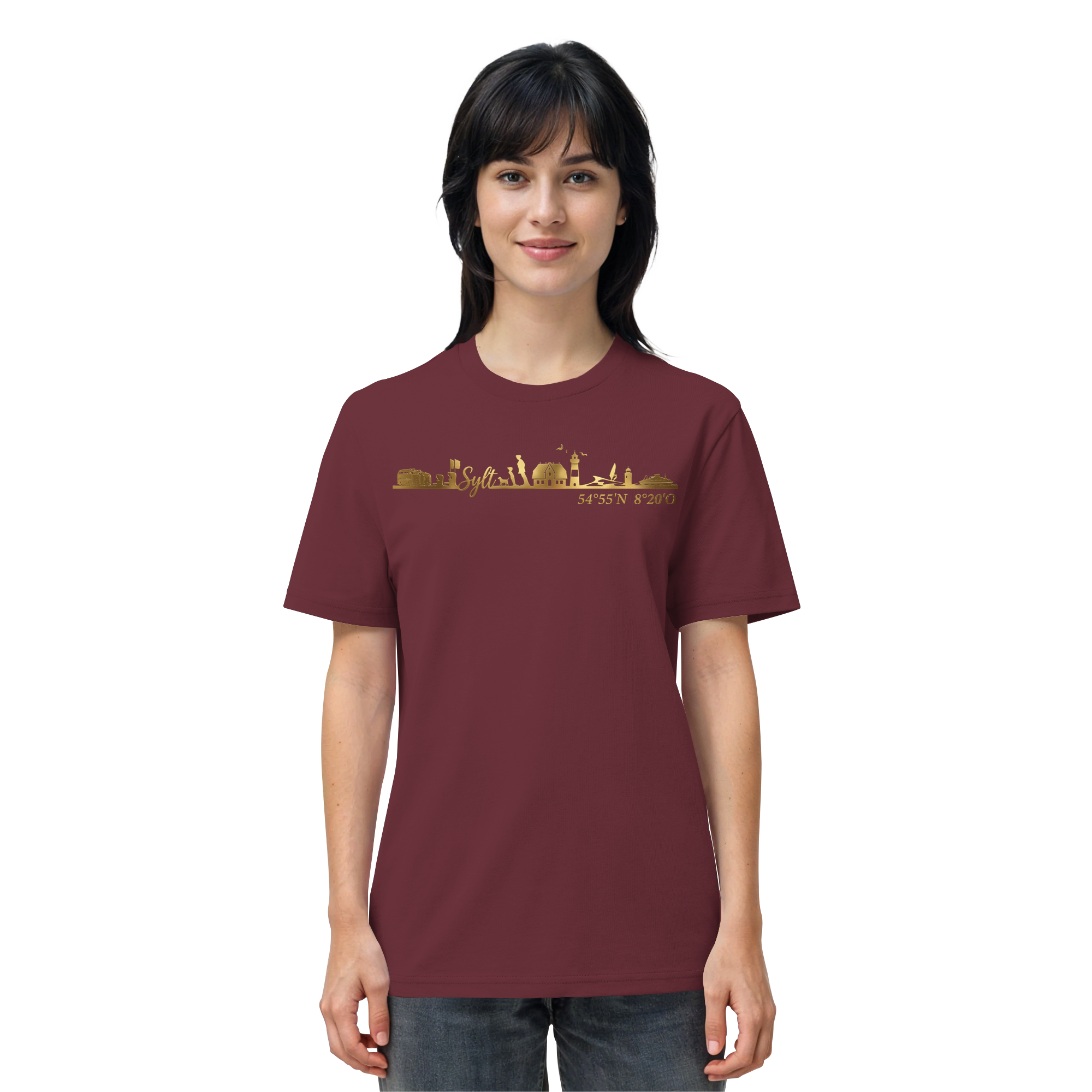 Skyline III - Premium T-Shirt GoldArt
