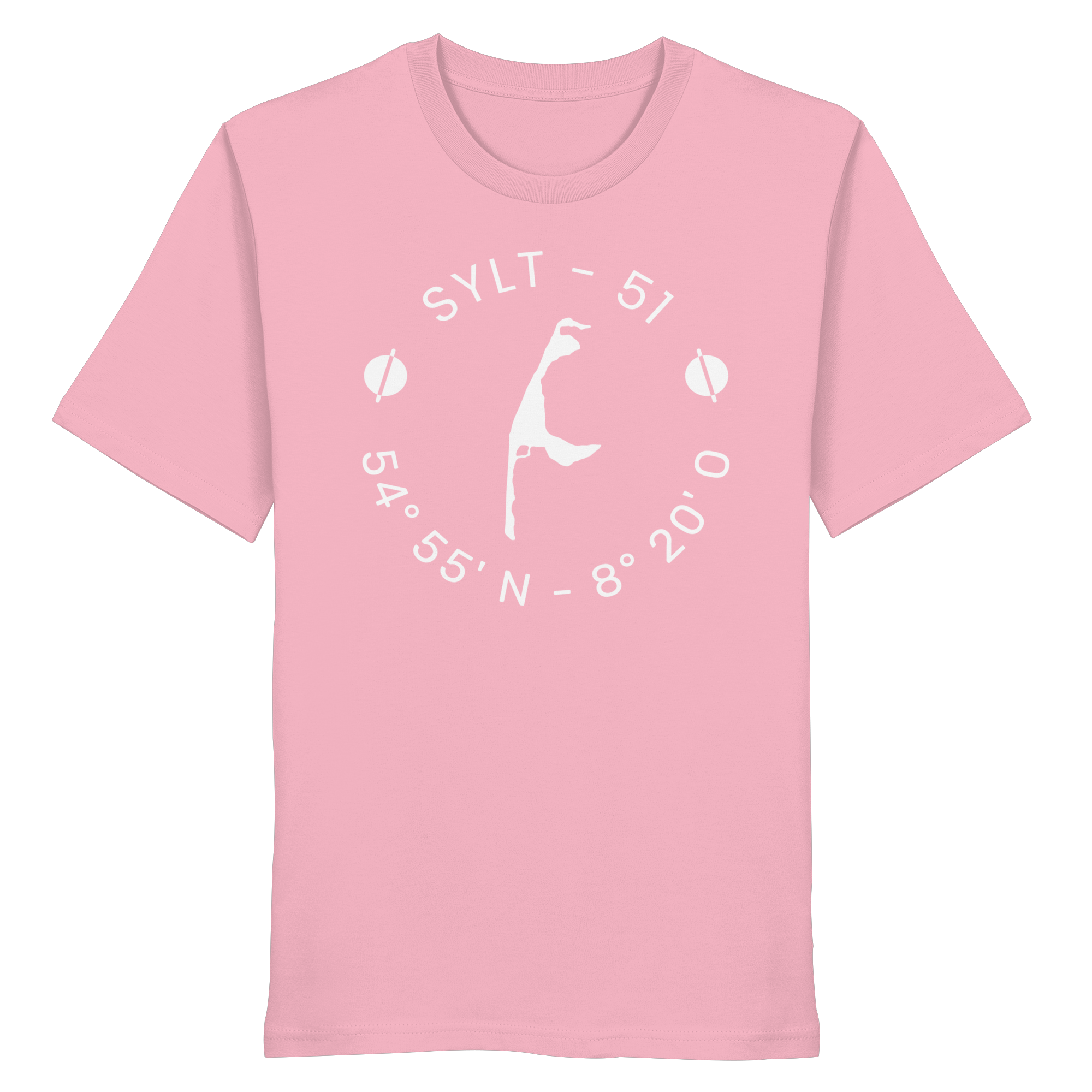 Sylter Heimathafen (rund-front) - Basic Shirt