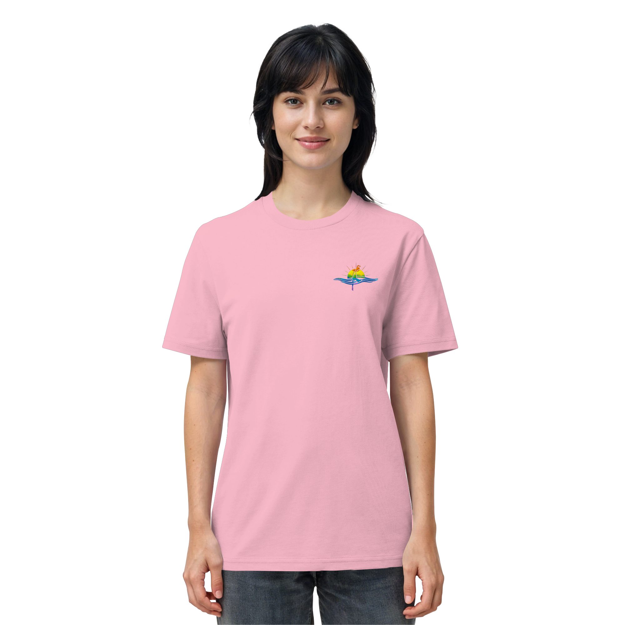 Sylt ist bunt - Stick - Premium T-Shirt