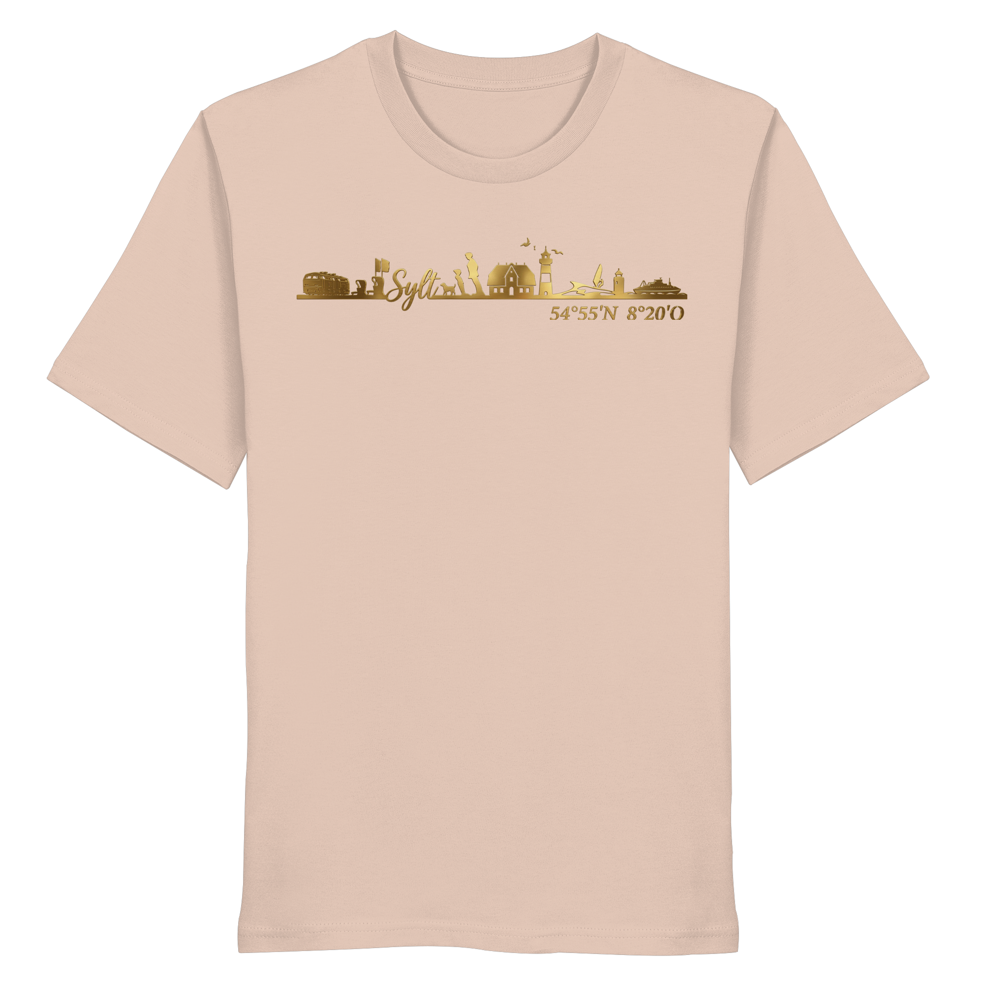 Skyline III - Premium T-Shirt GoldArt