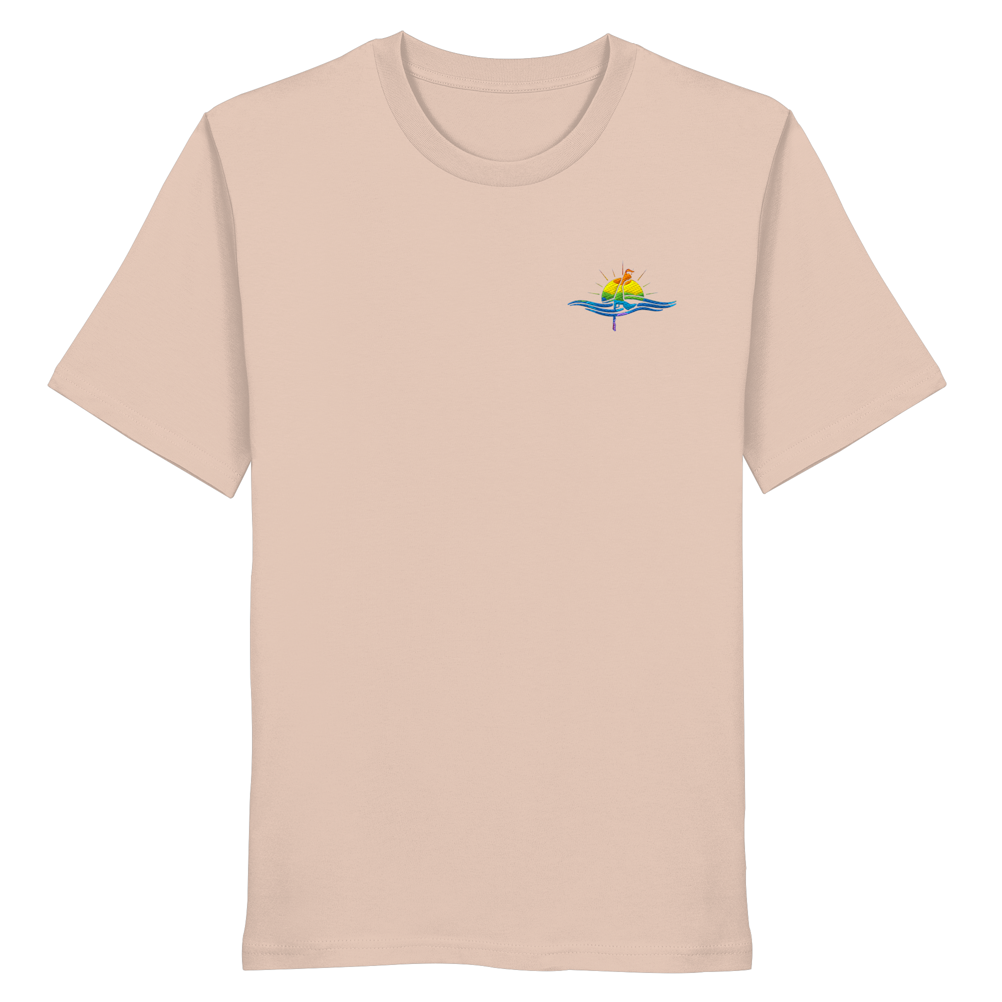 Sylt ist bunt - Stick - Premium T-Shirt
