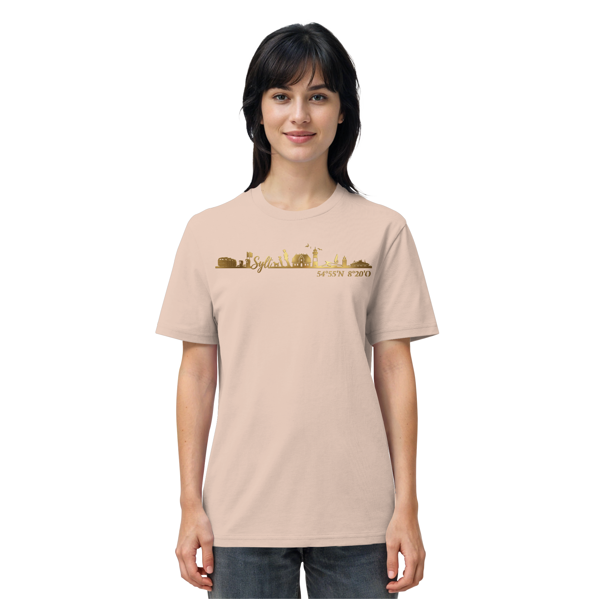 Skyline III - Premium T-Shirt GoldArt