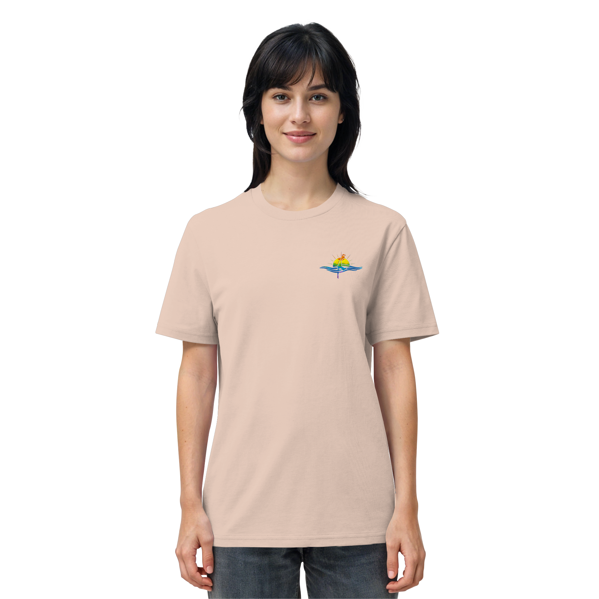 Sylt ist bunt - Stick - Premium T-Shirt