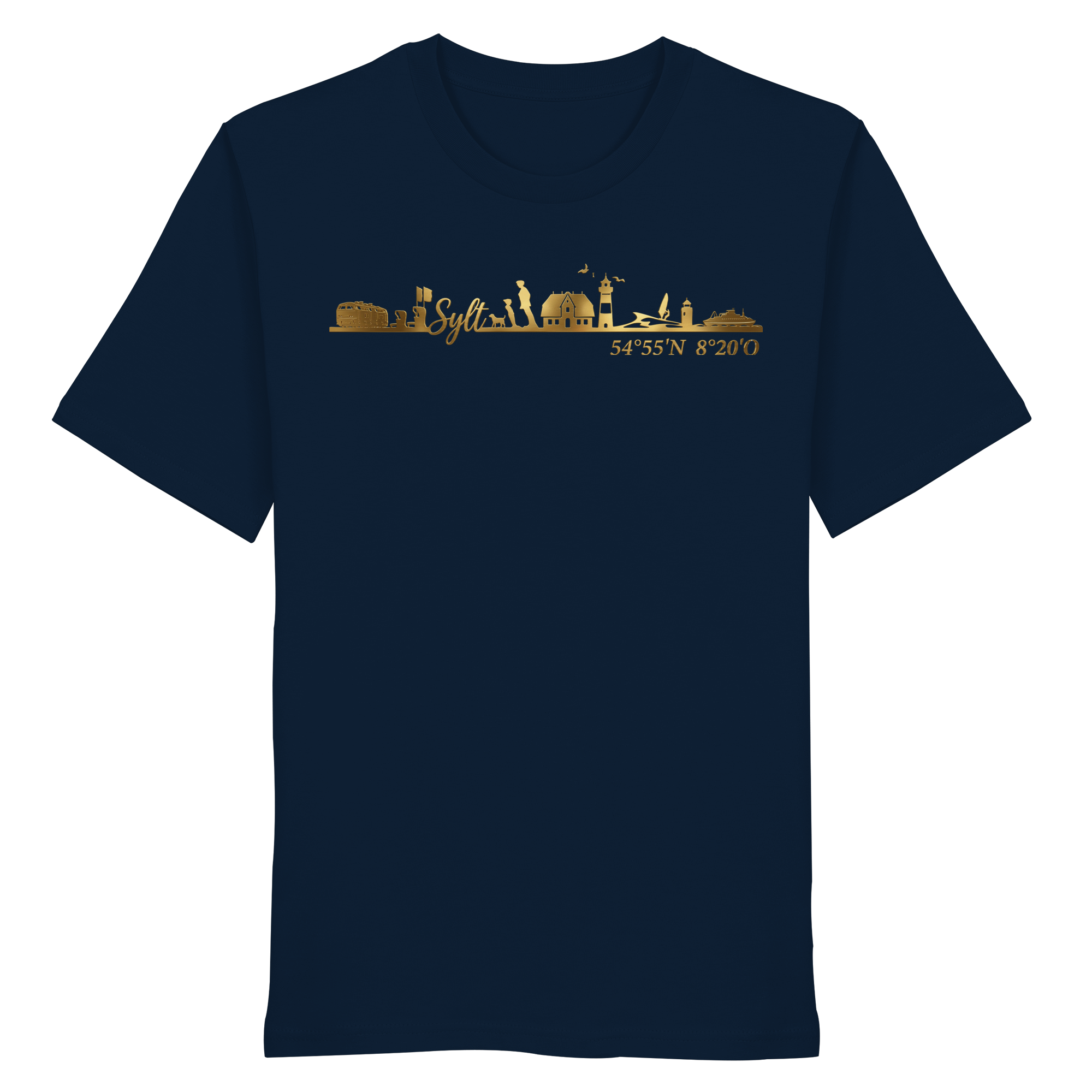 Skyline III - Premium T-Shirt GoldArt