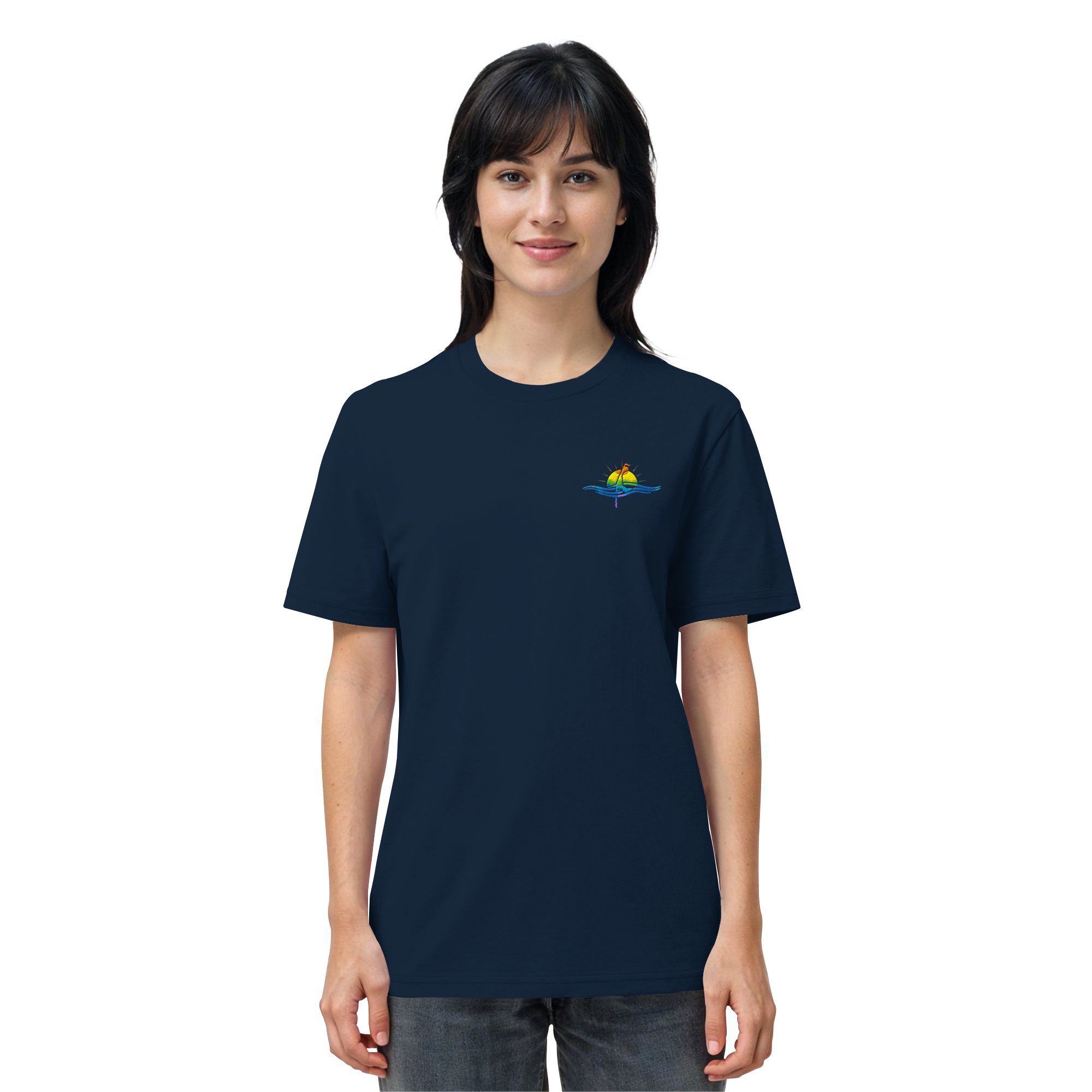 Sylt ist bunt - Stick - Premium T-Shirt