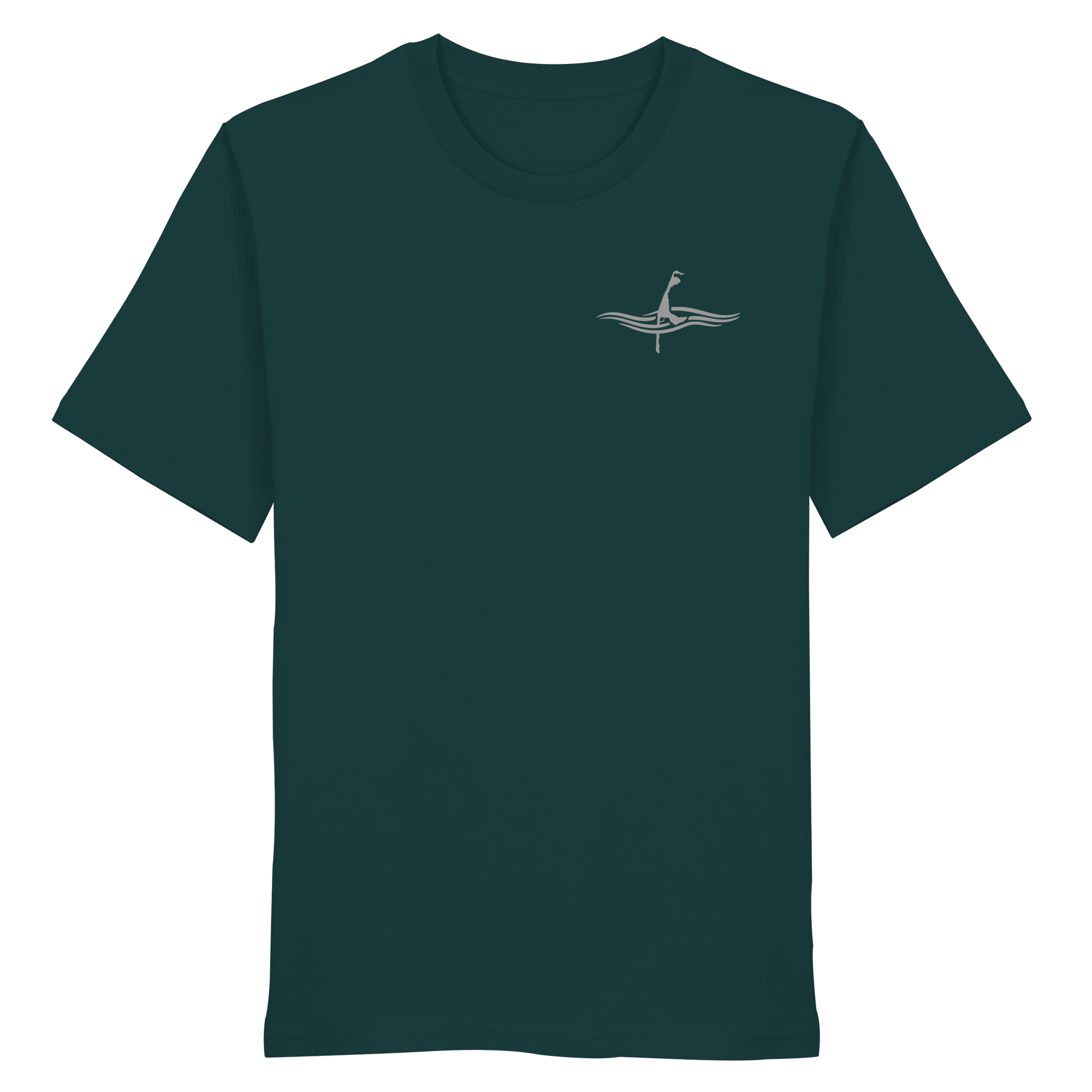 maritimes Sylt vom Meer umschlungen  - Basic Shirt